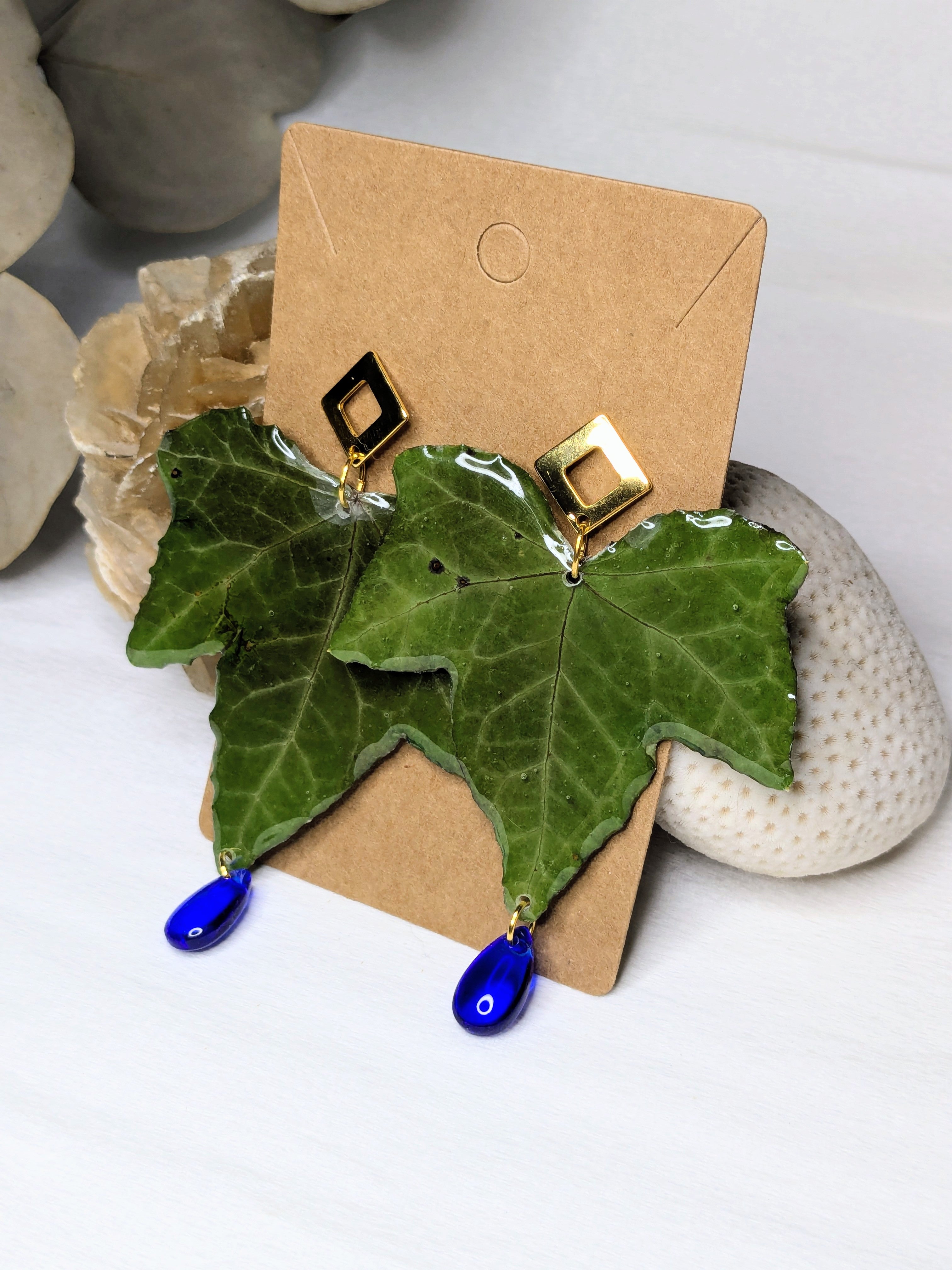 Boucles d'oreilles Sylva Lierre
