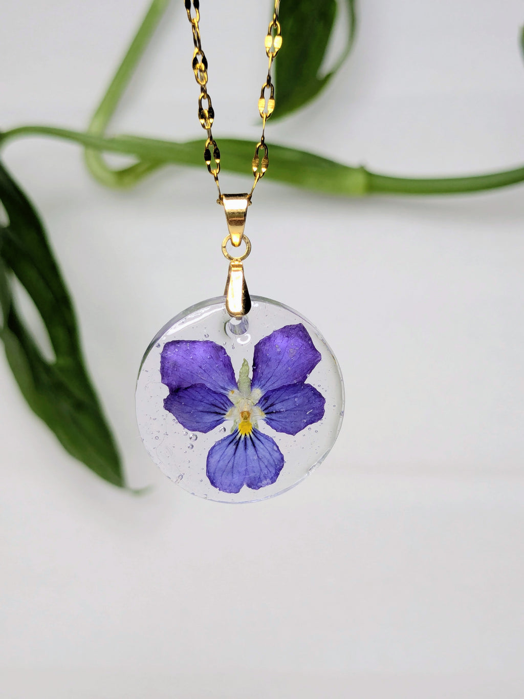 Pendentif Pensée