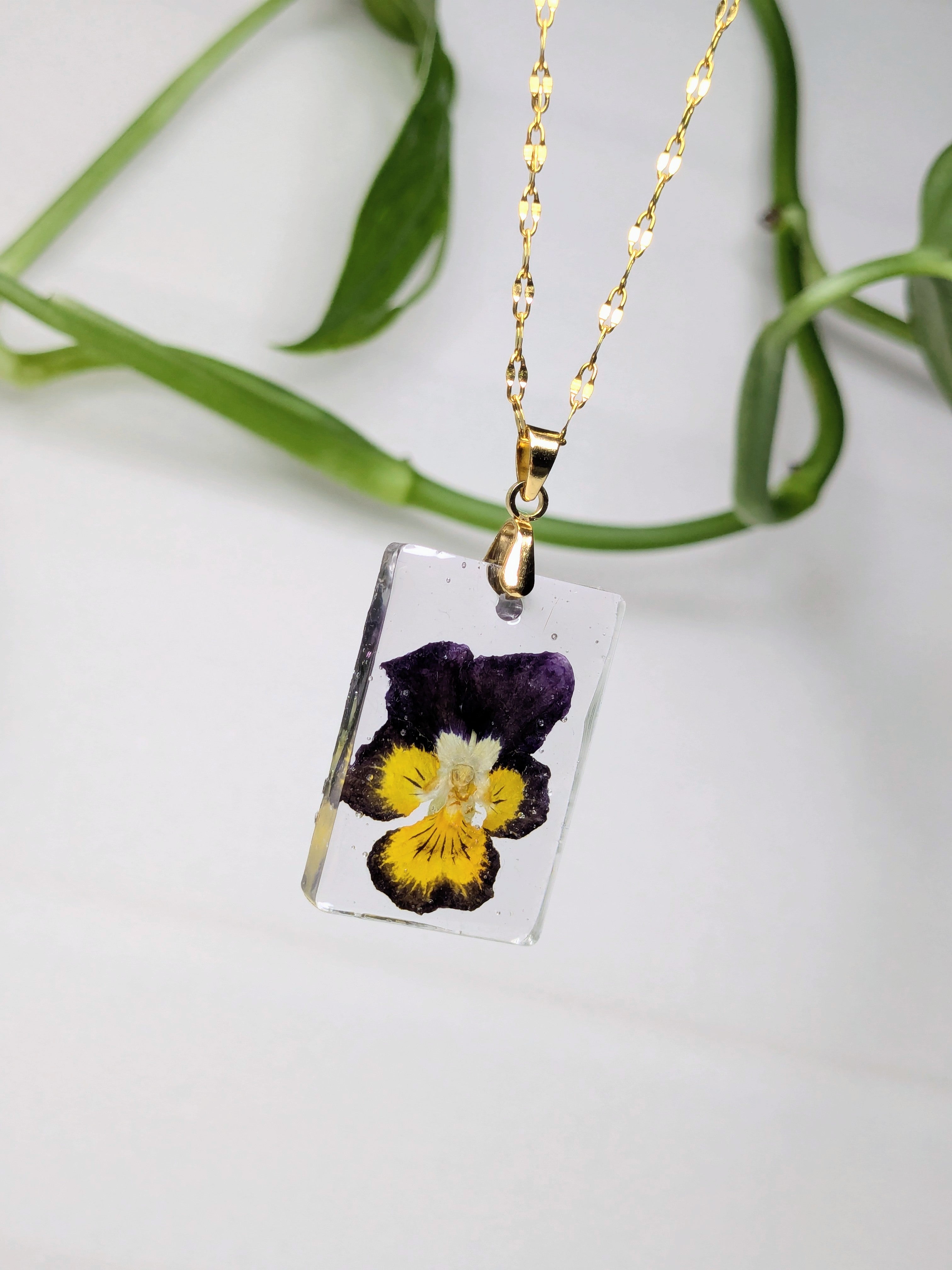 Pendentif Pensée