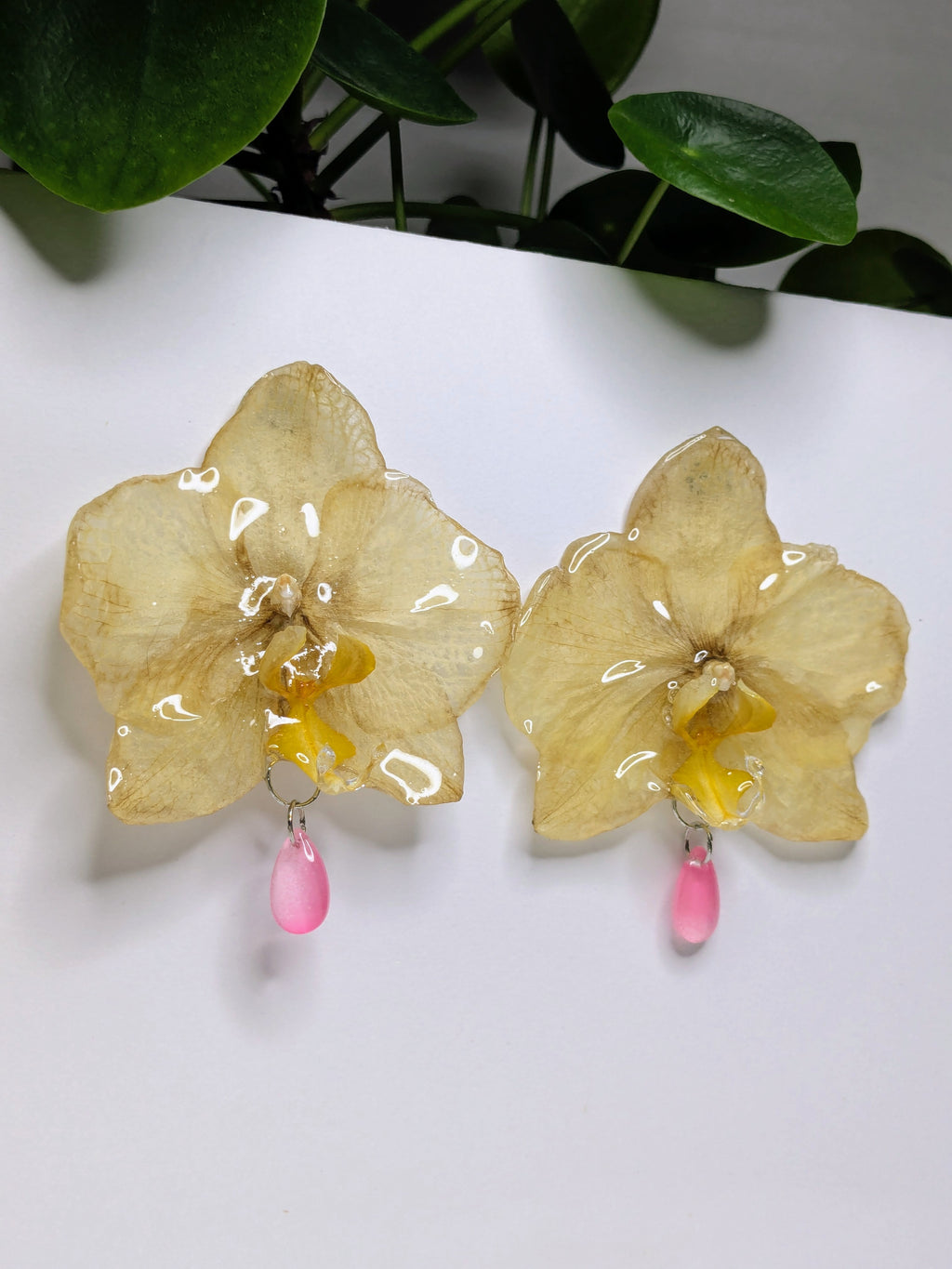 Boucles d'oreilles Elvira Orchidées L