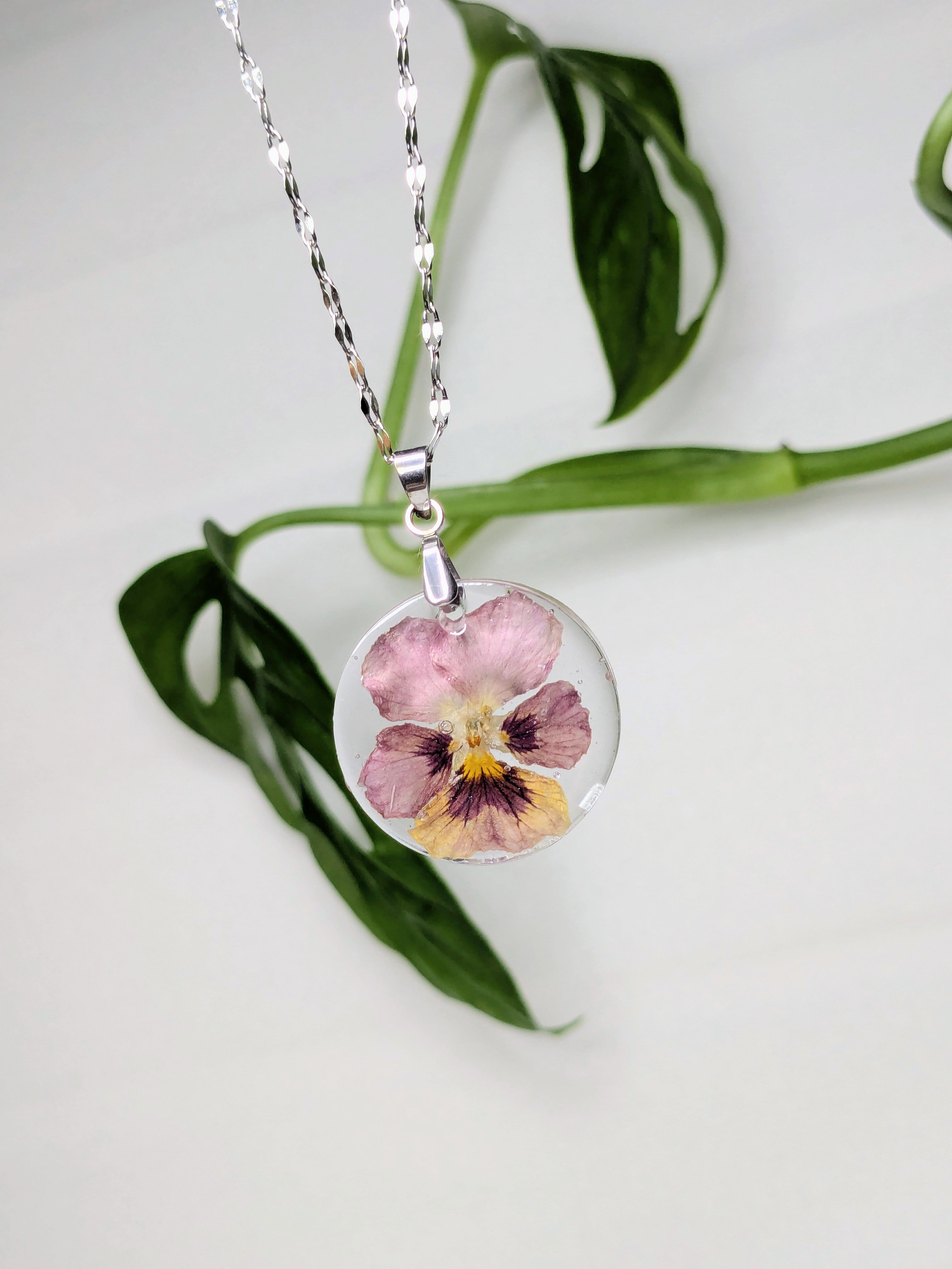 Pendentif Pensée