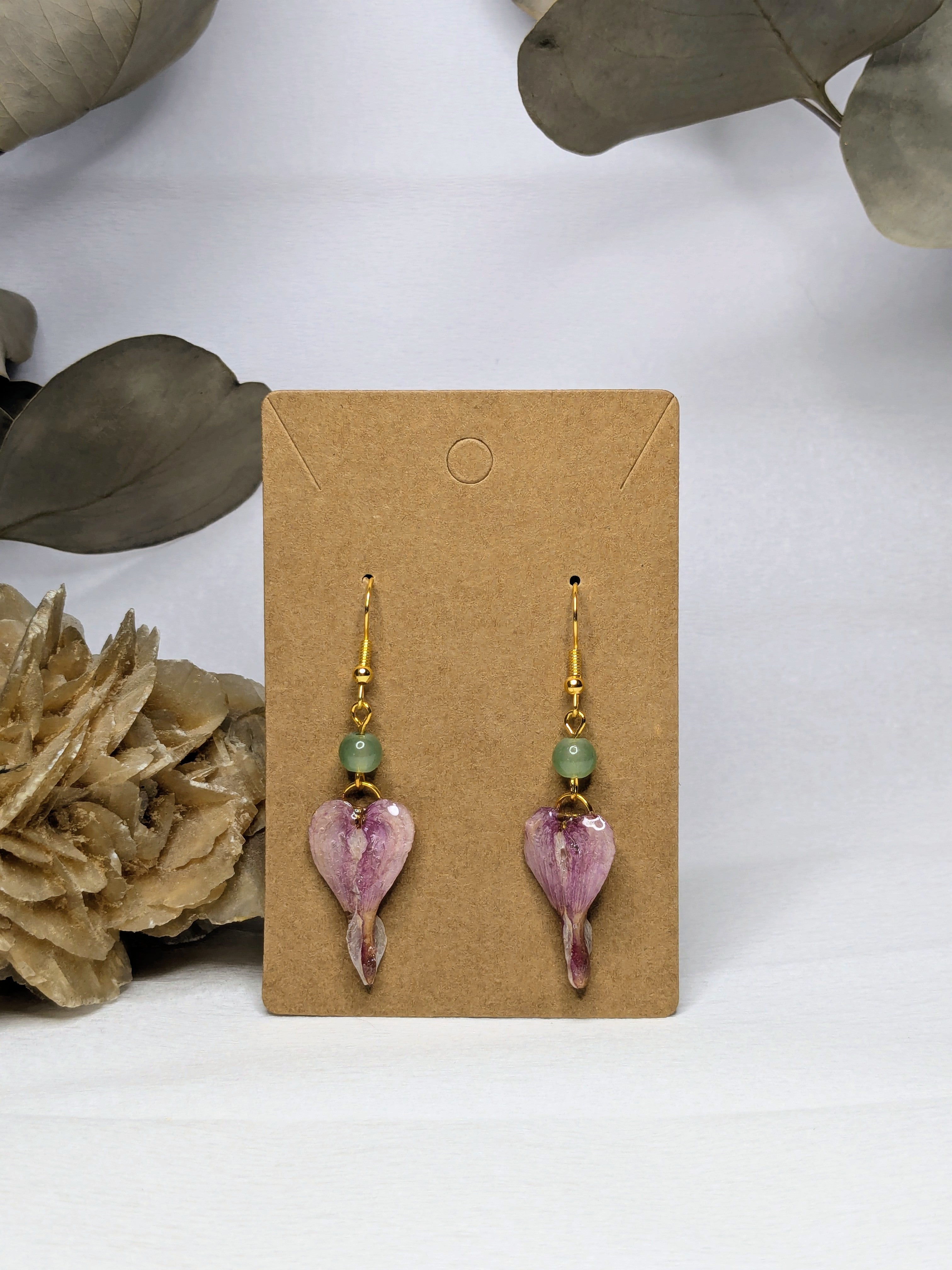 Boucles d'oreilles Ysée Cœurs de Marie