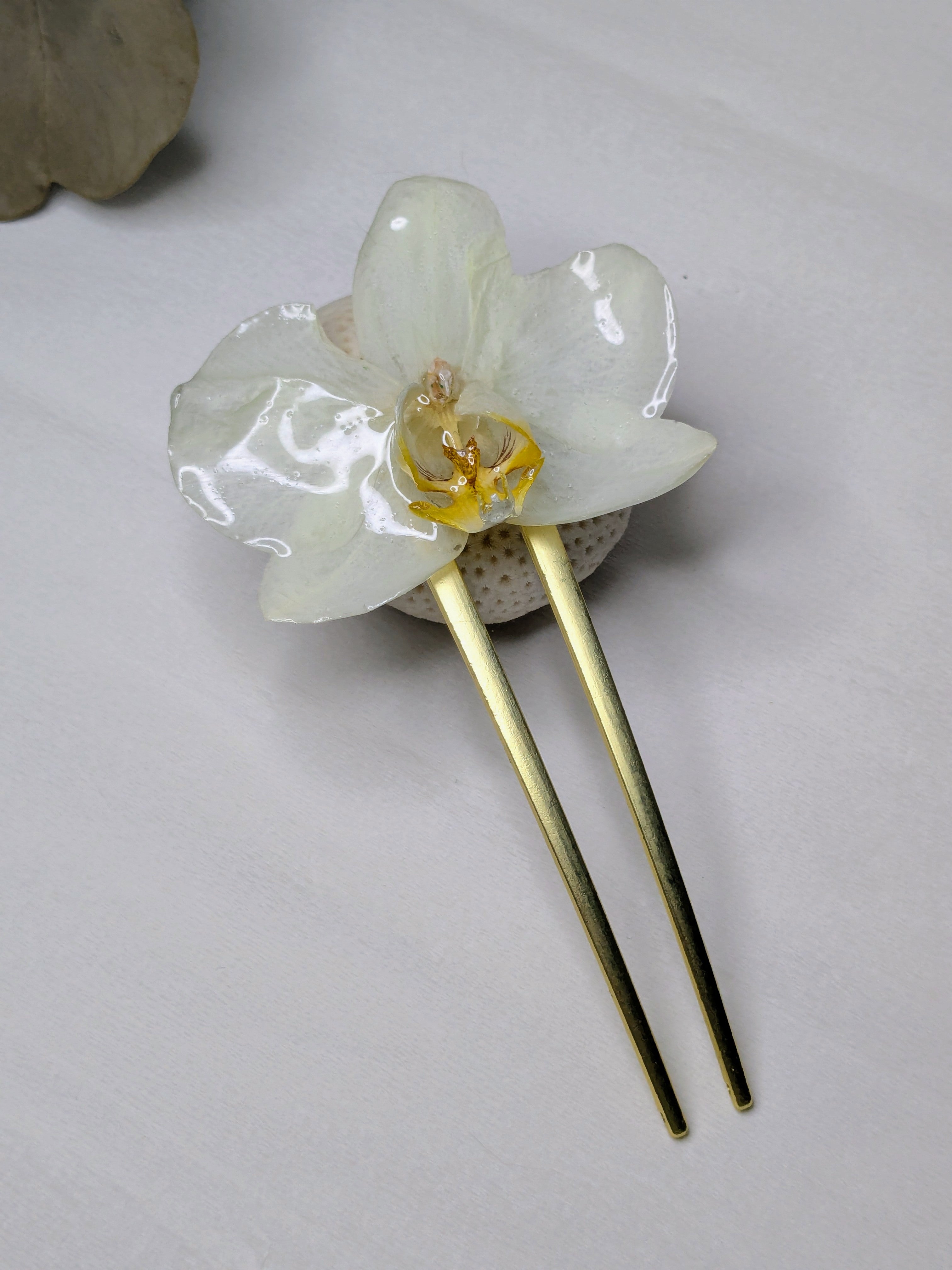 Pique à cheveux Orchidée