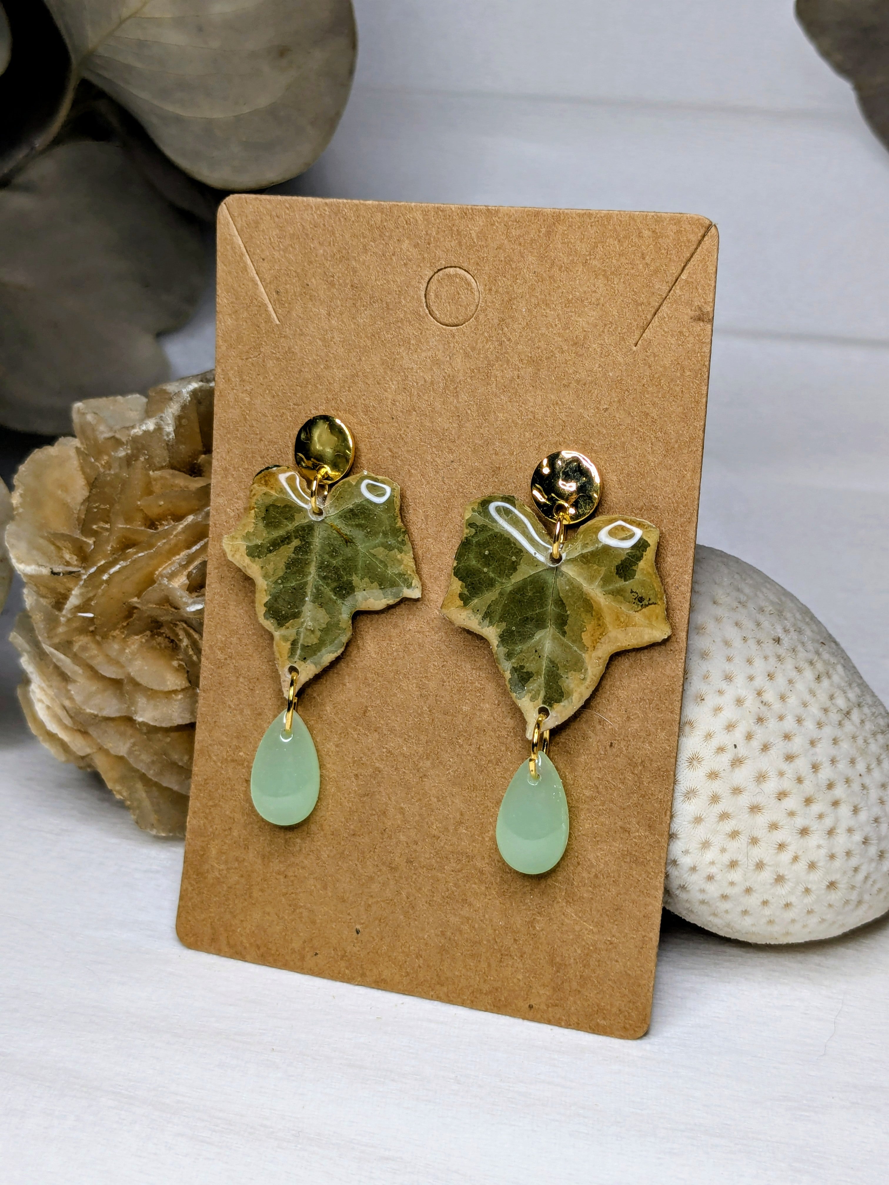 Boucles d'oreilles Selene Lierre