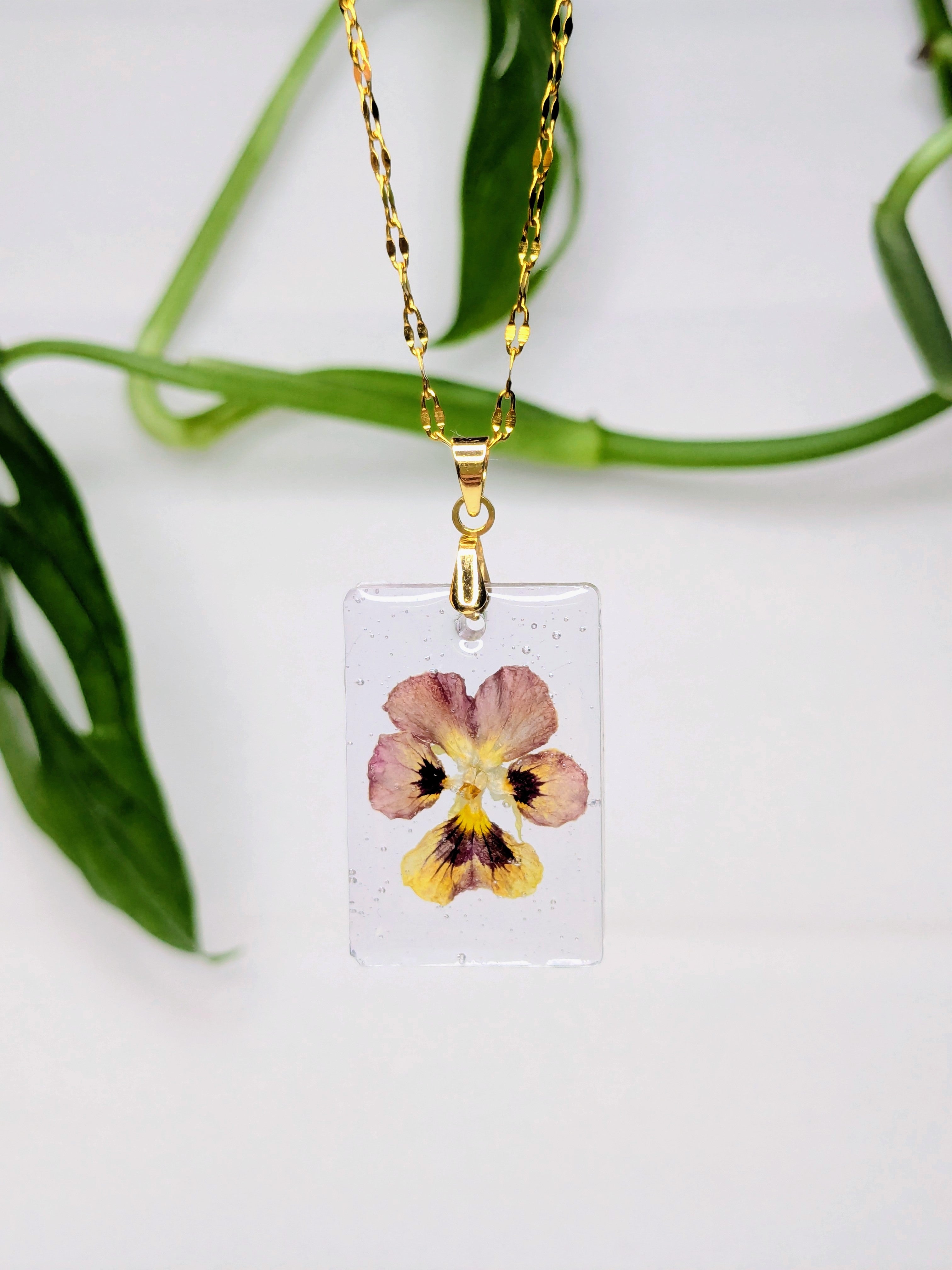 Pendentif Pensée