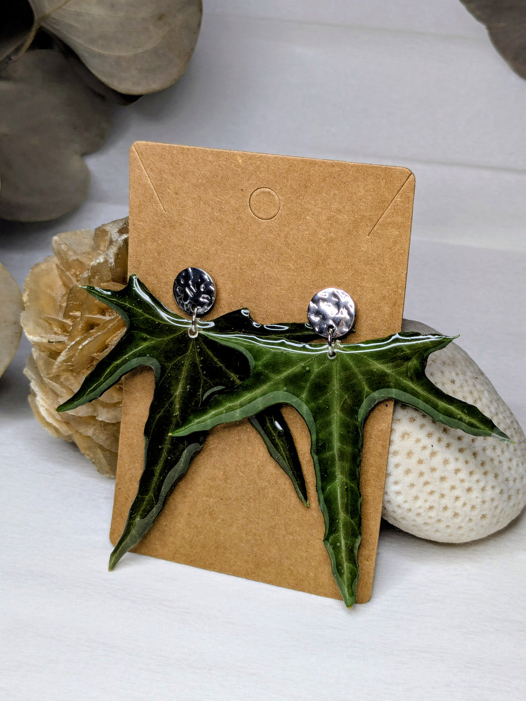 Boucles d'oreilles Lierre