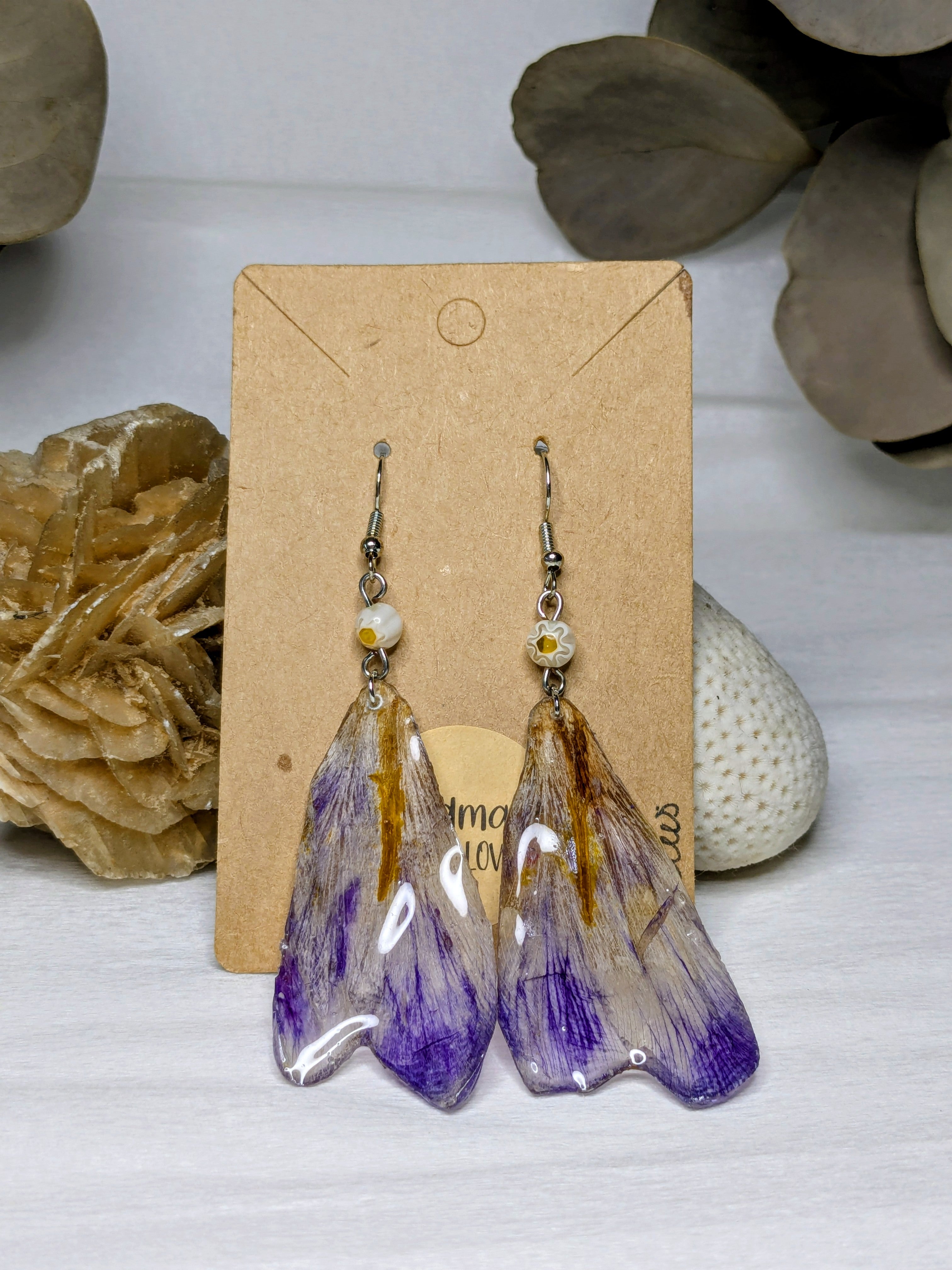 Boucles d'oreilles Ysée Crocus