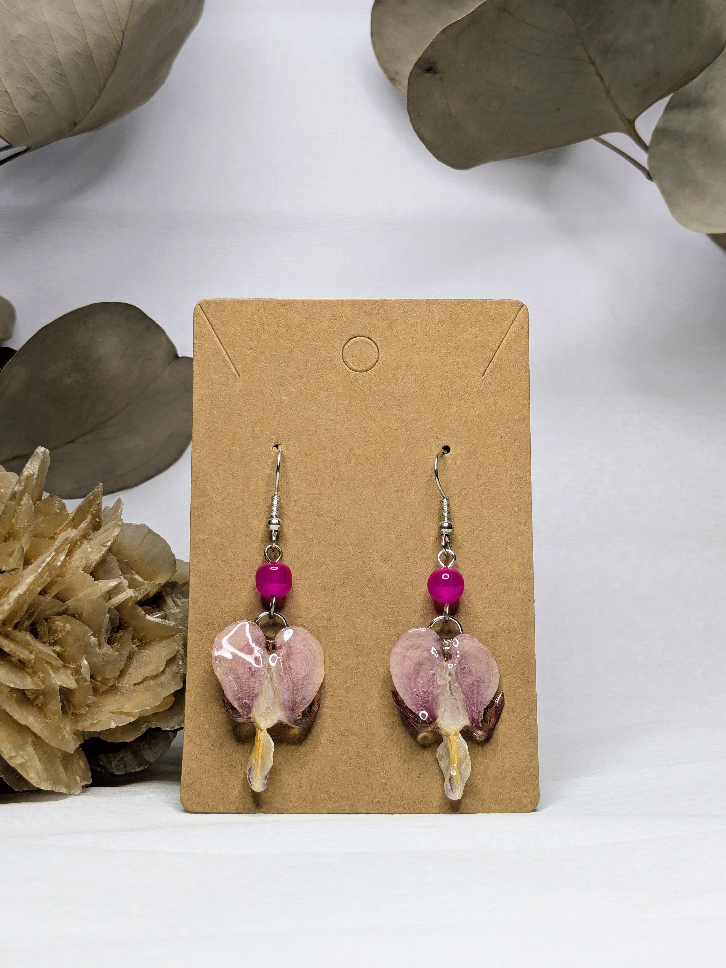 Boucles d'oreilles Ysée Cœurs de Marie