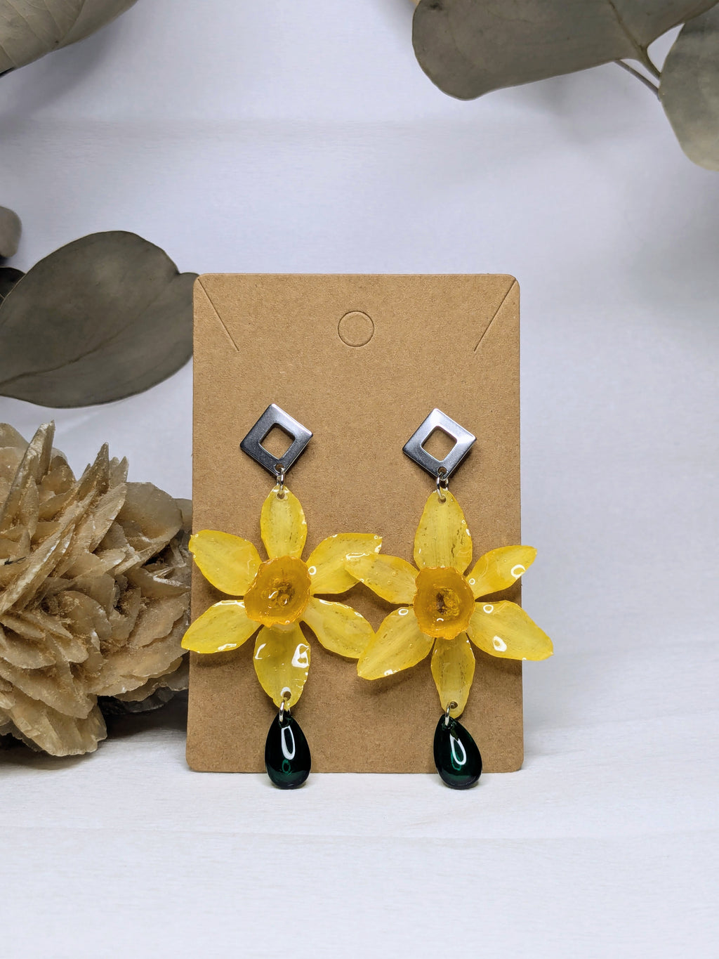 Boucles d'oreilles Sylva Mini Jonquilles