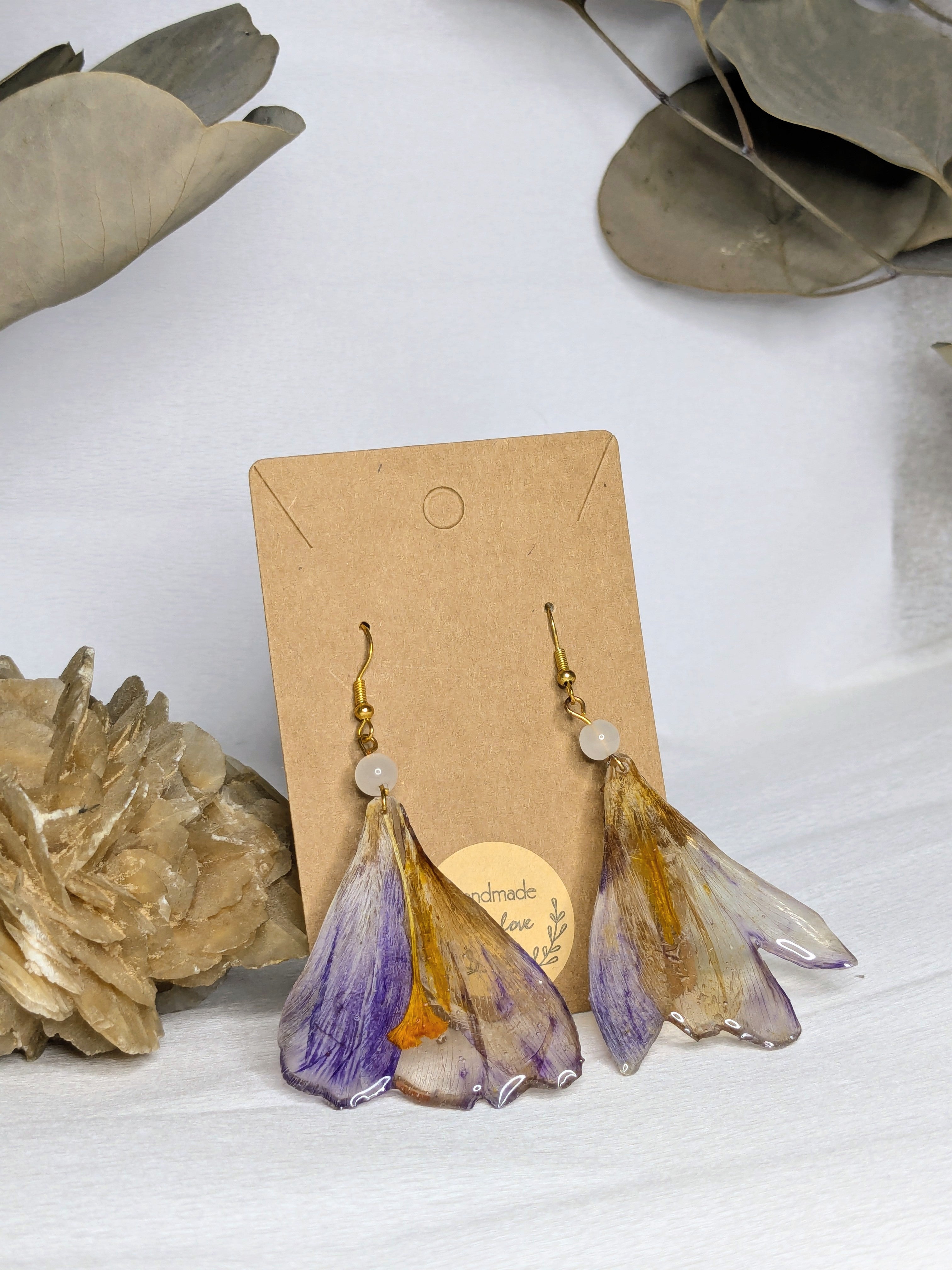 Boucles d'oreilles Ysée Crocus