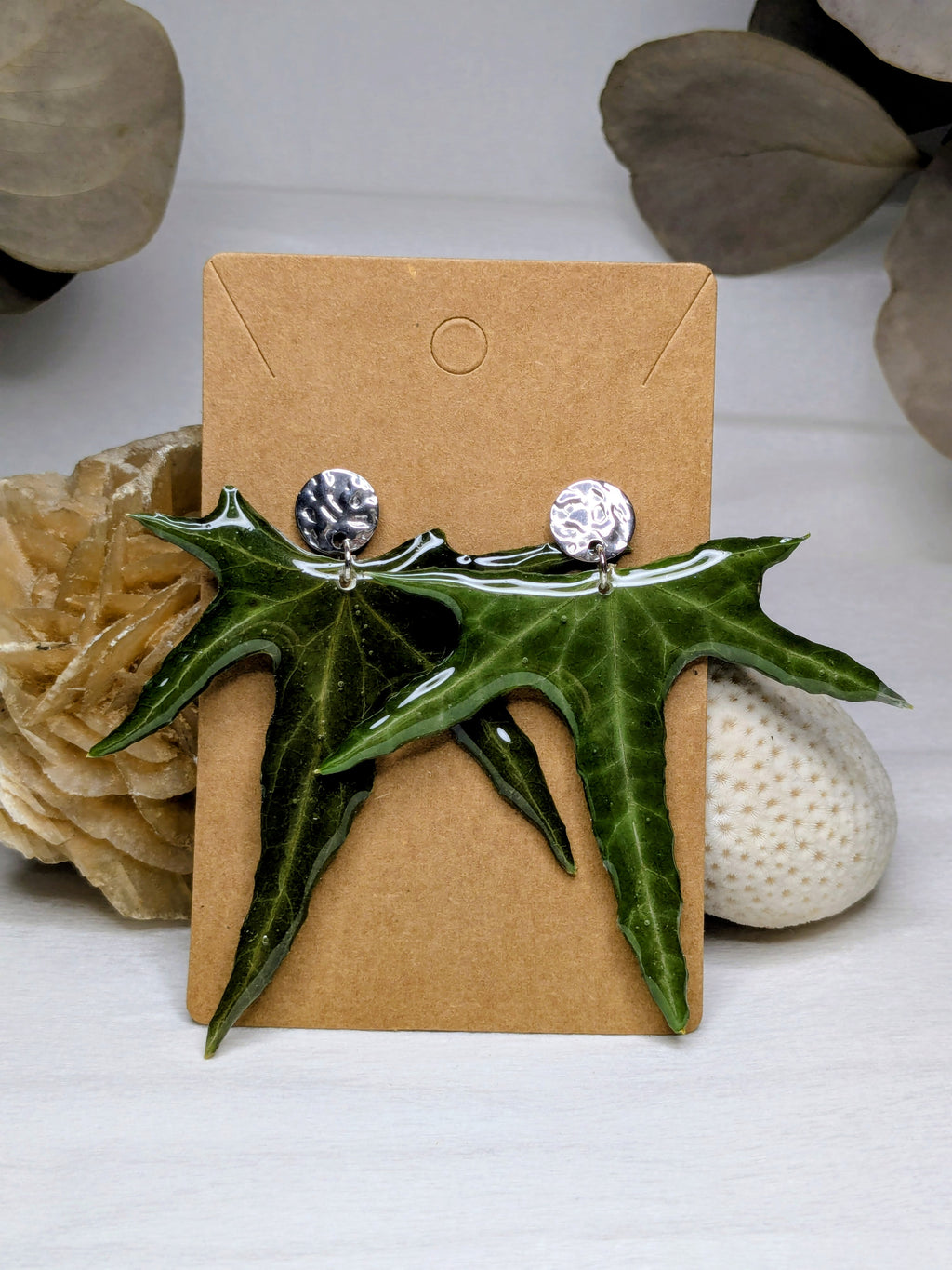 Boucles d'oreilles Lierre