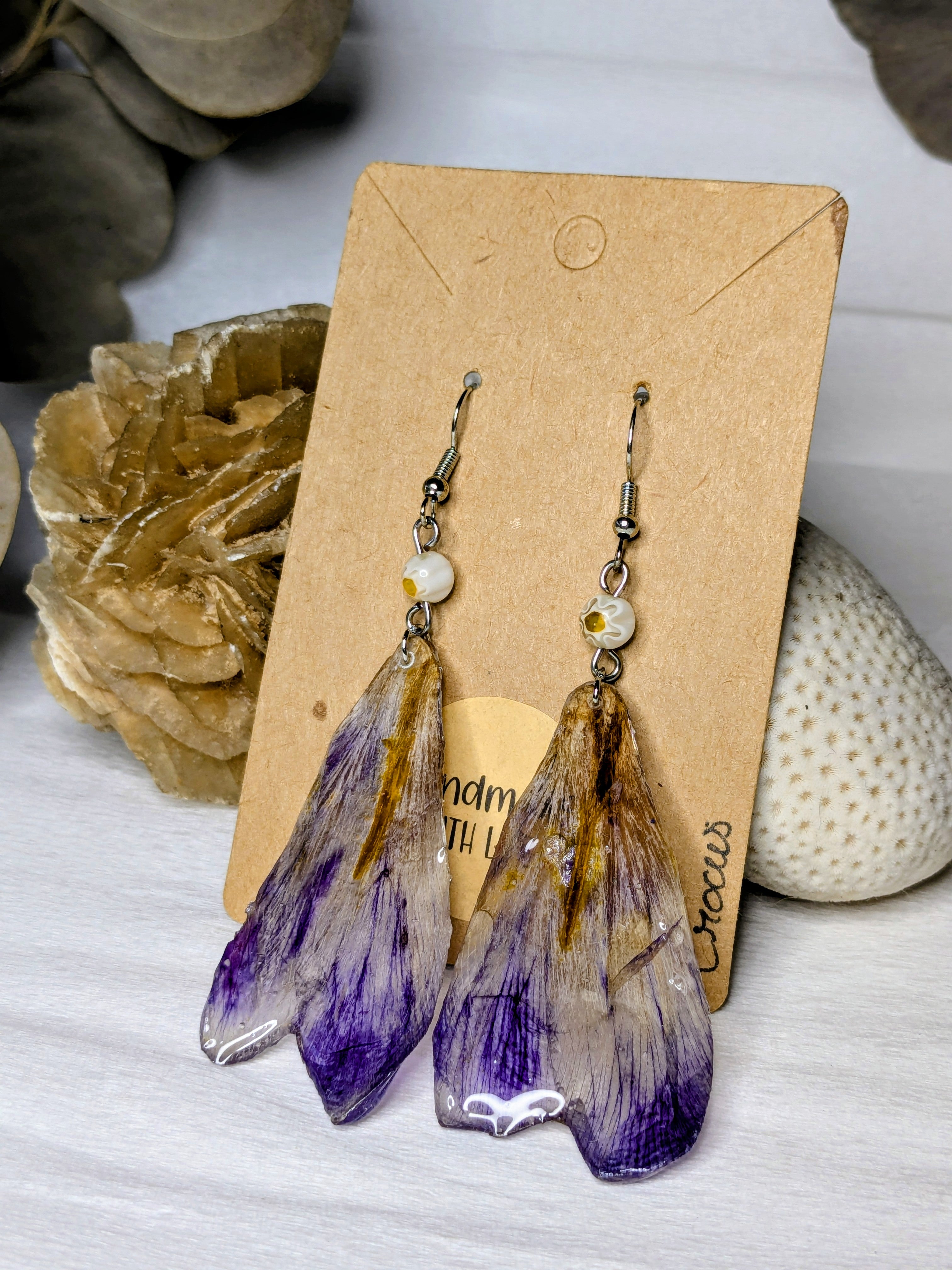 Boucles d'oreilles Ysée Crocus