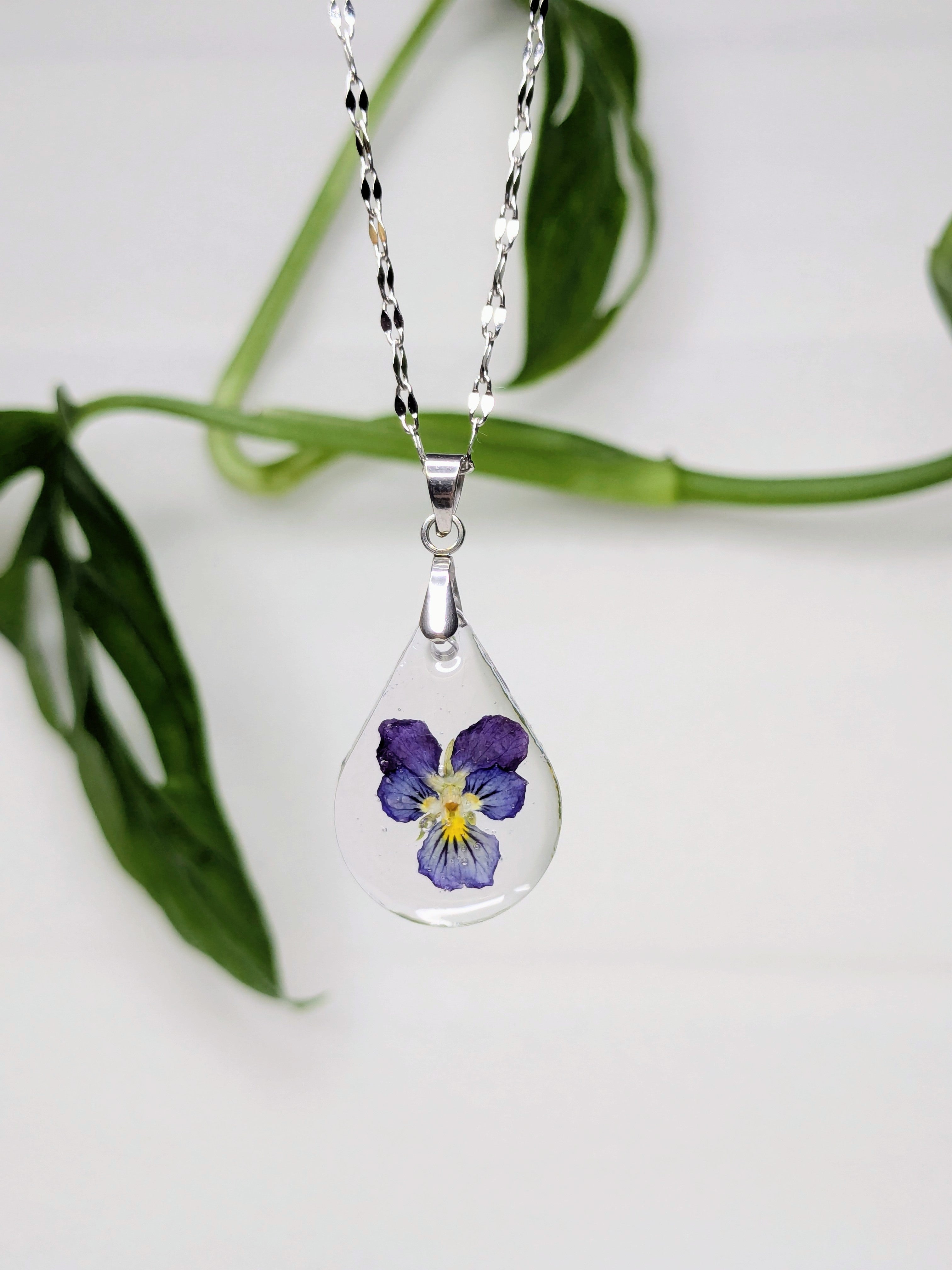 Pendentif Pensée