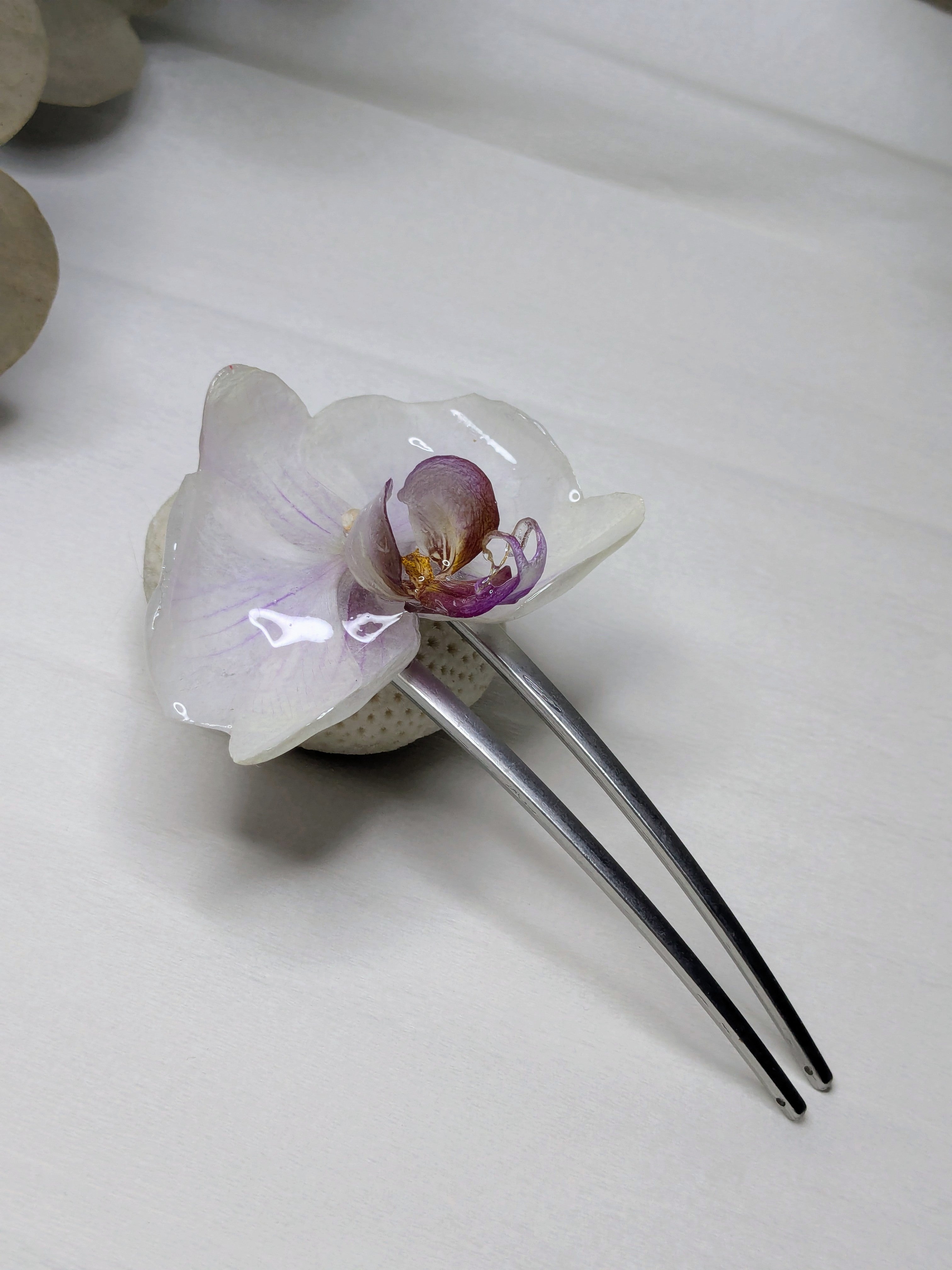 Pique à cheveux Orchidée