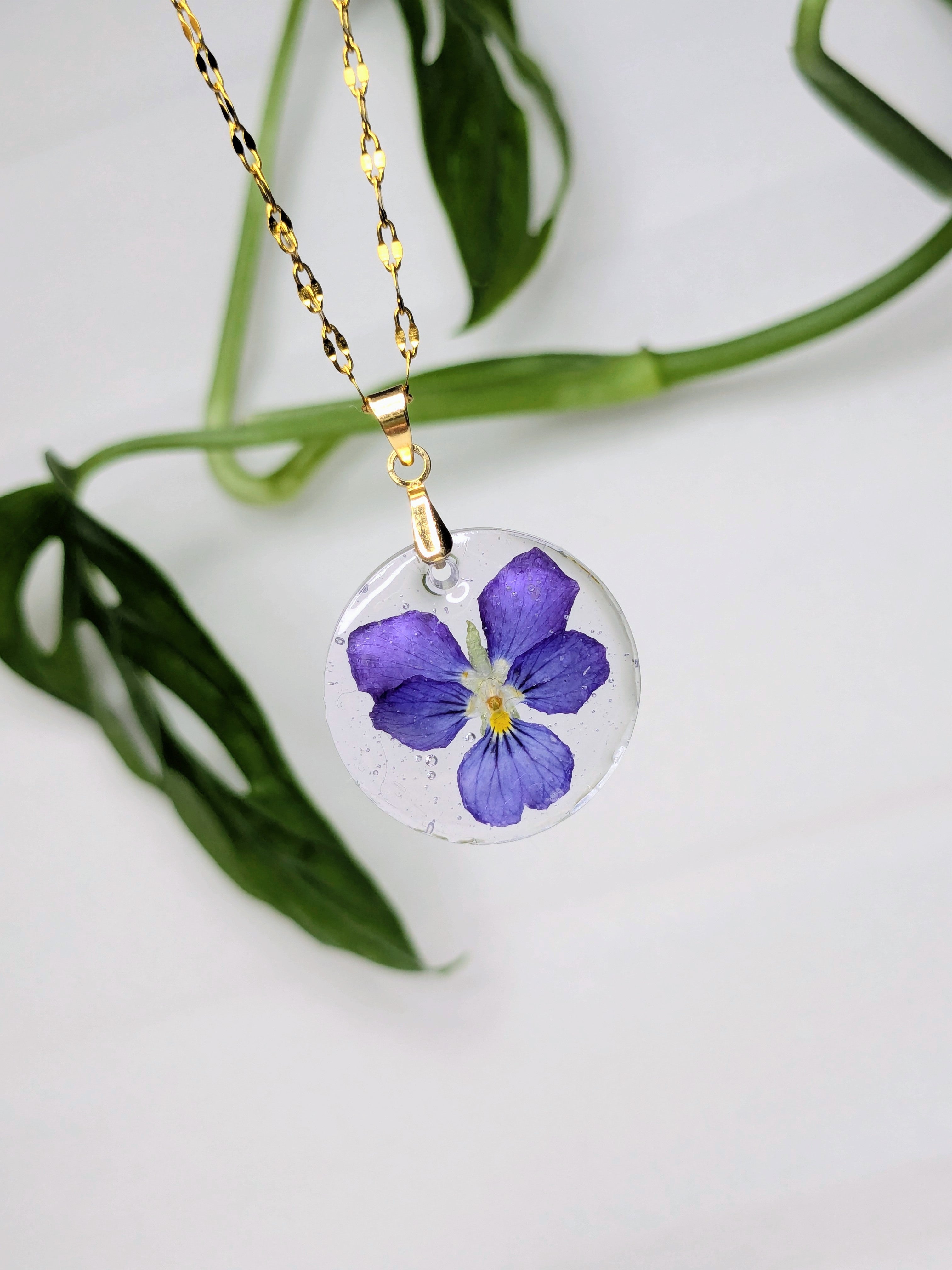 Pendentif Pensée