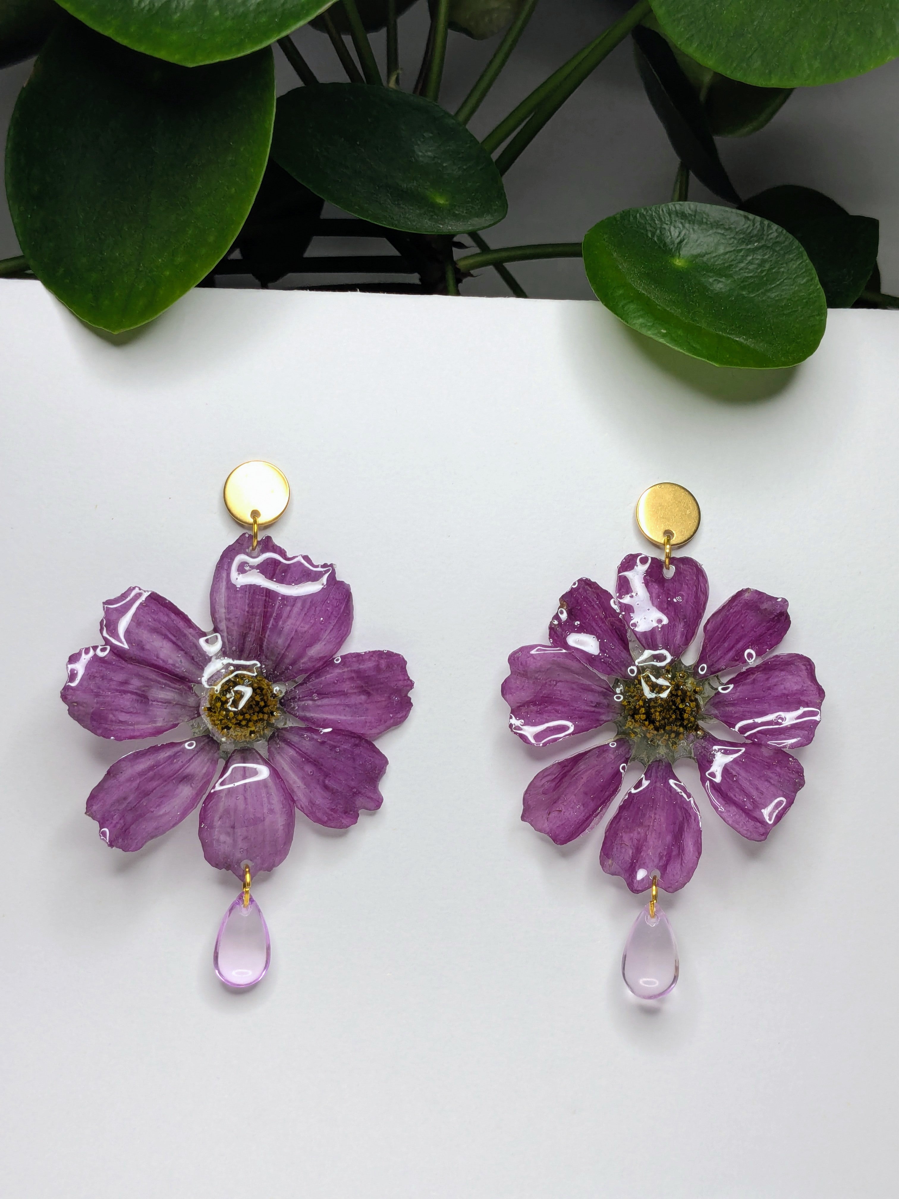 Boucles d'oreilles Artémis Cosmos