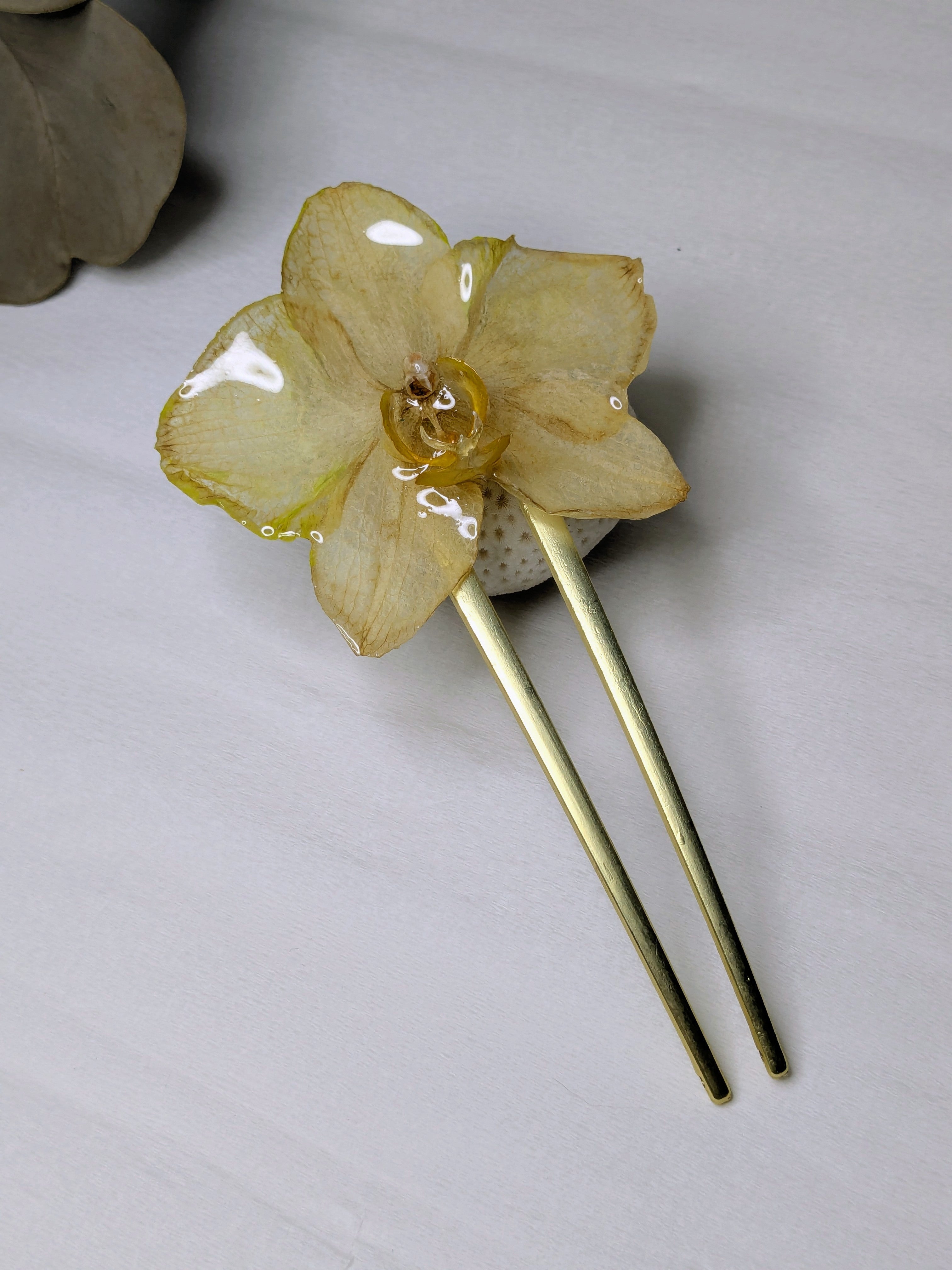 Pique à cheveux Orchidée