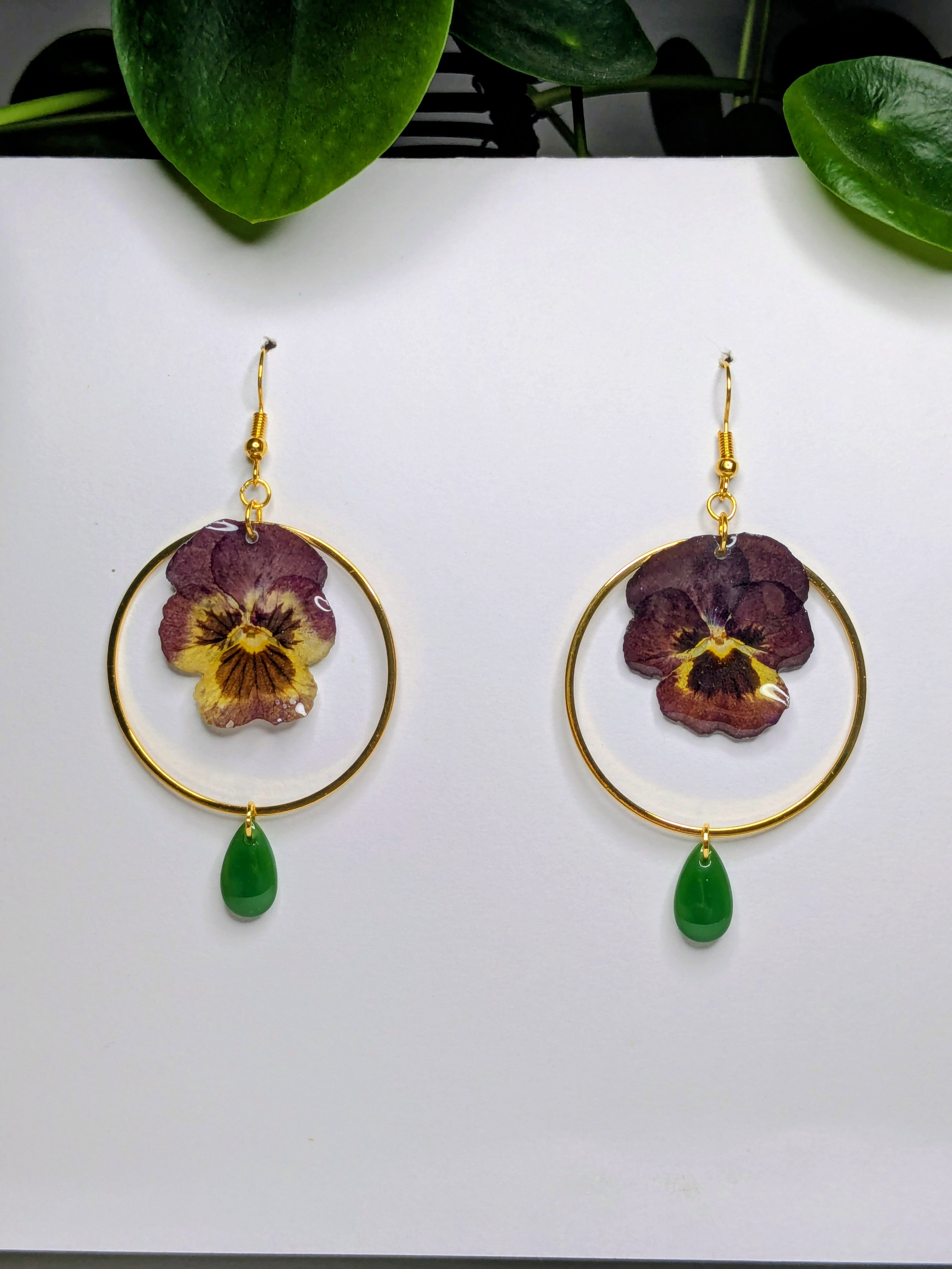 Boucles d'oreilles Lilith Pensées