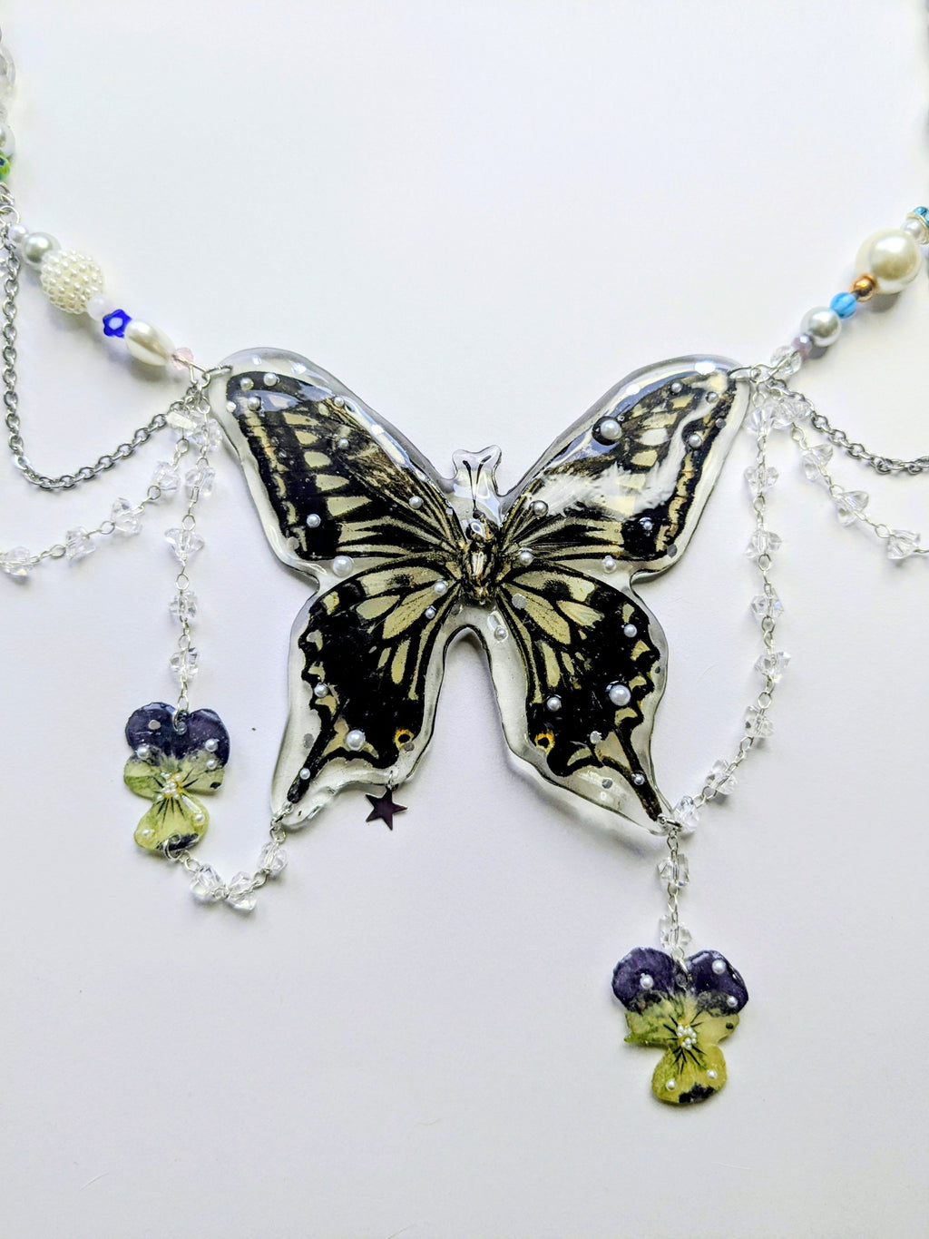 Collier Papillon Machaon