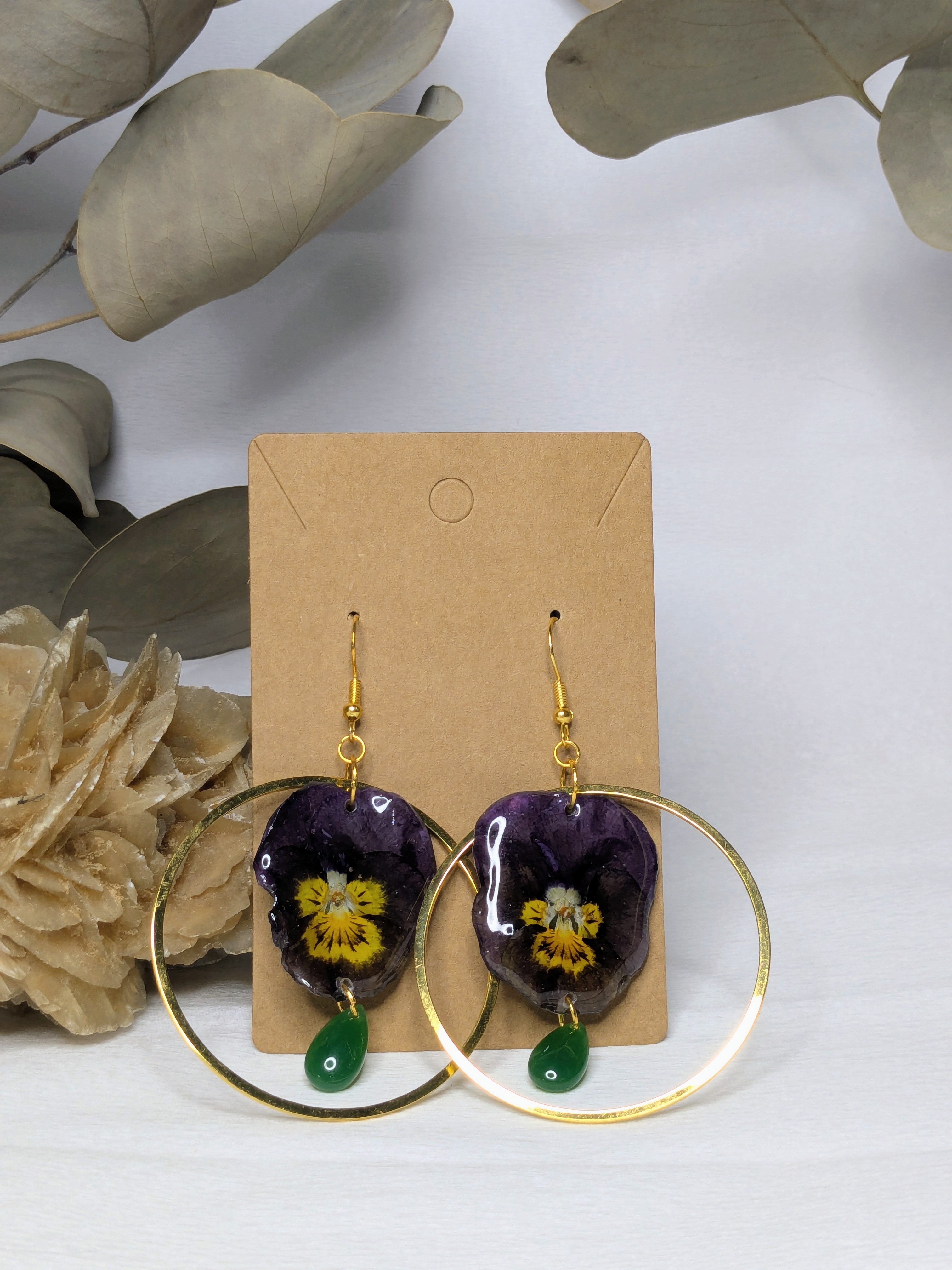Boucles d'oreilles Lilith Pensées