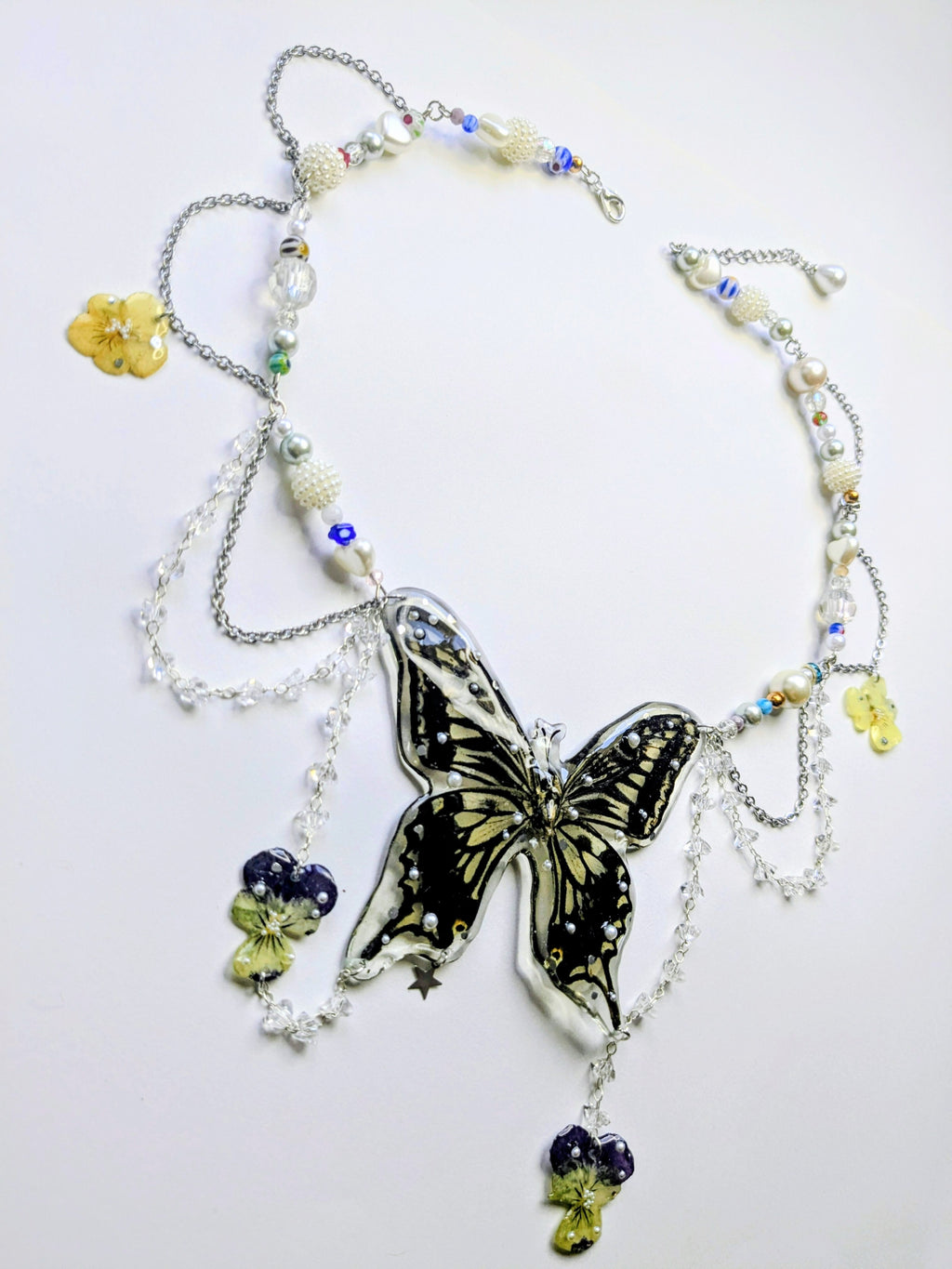 Collier Papillon Machaon