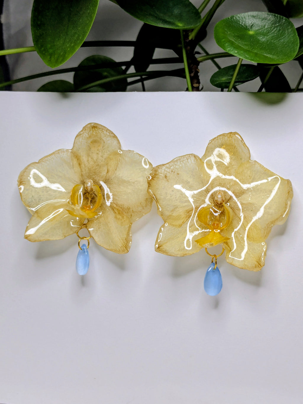Boucles d'oreilles Elvira Orchidées L