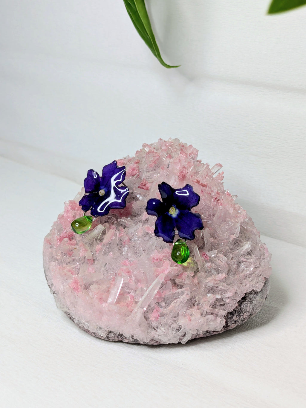 Boucles d'oreilles Verveines