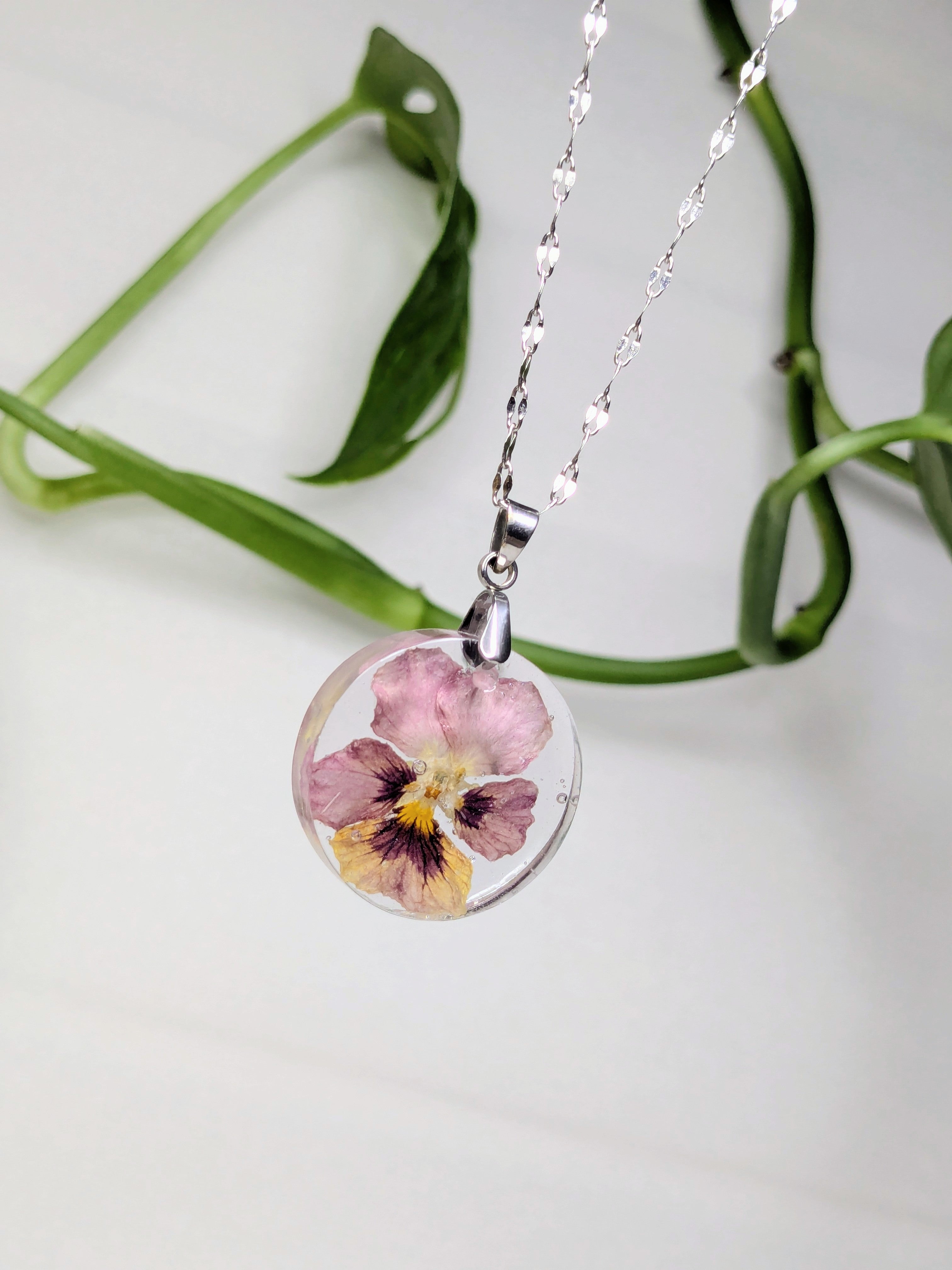 Pendentif Pensée