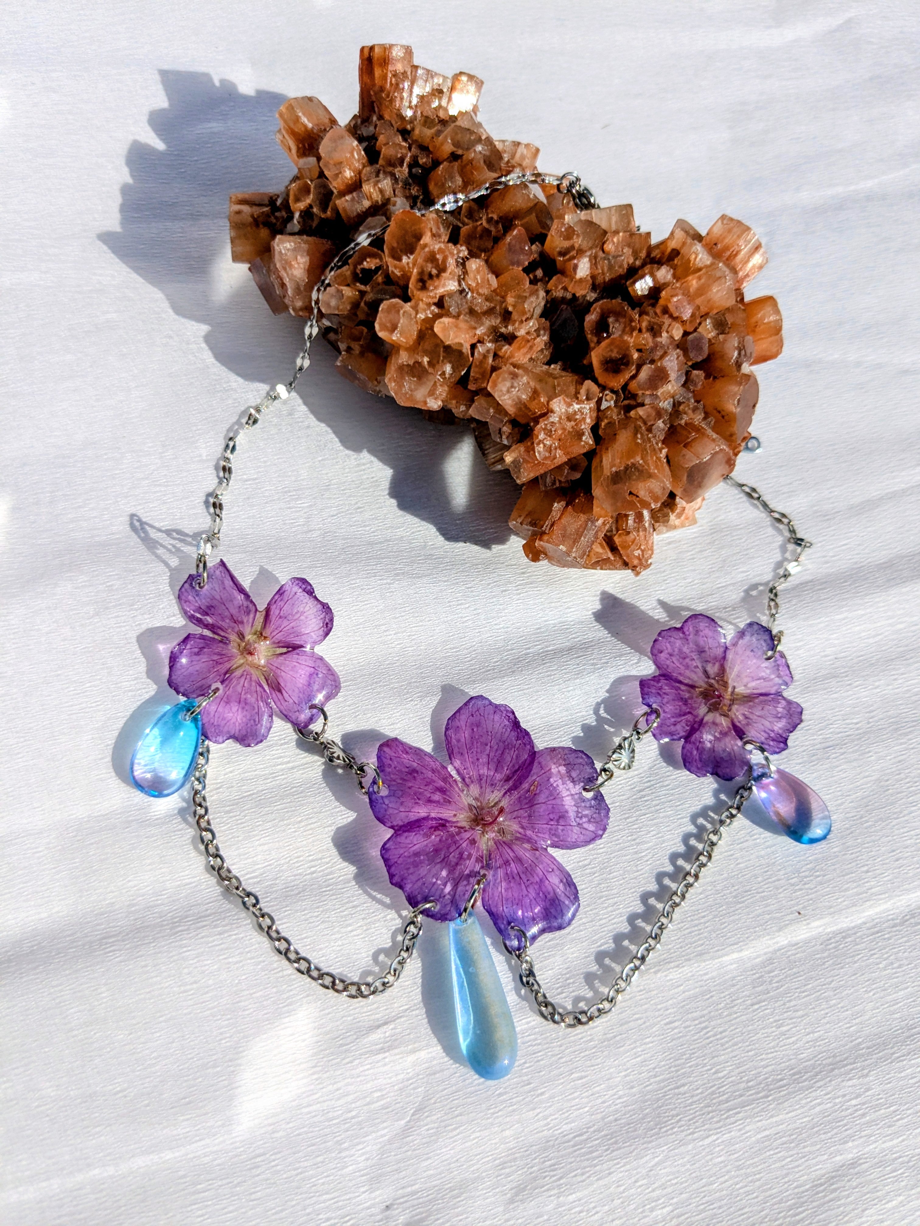 Collier Géranium Sanguin
