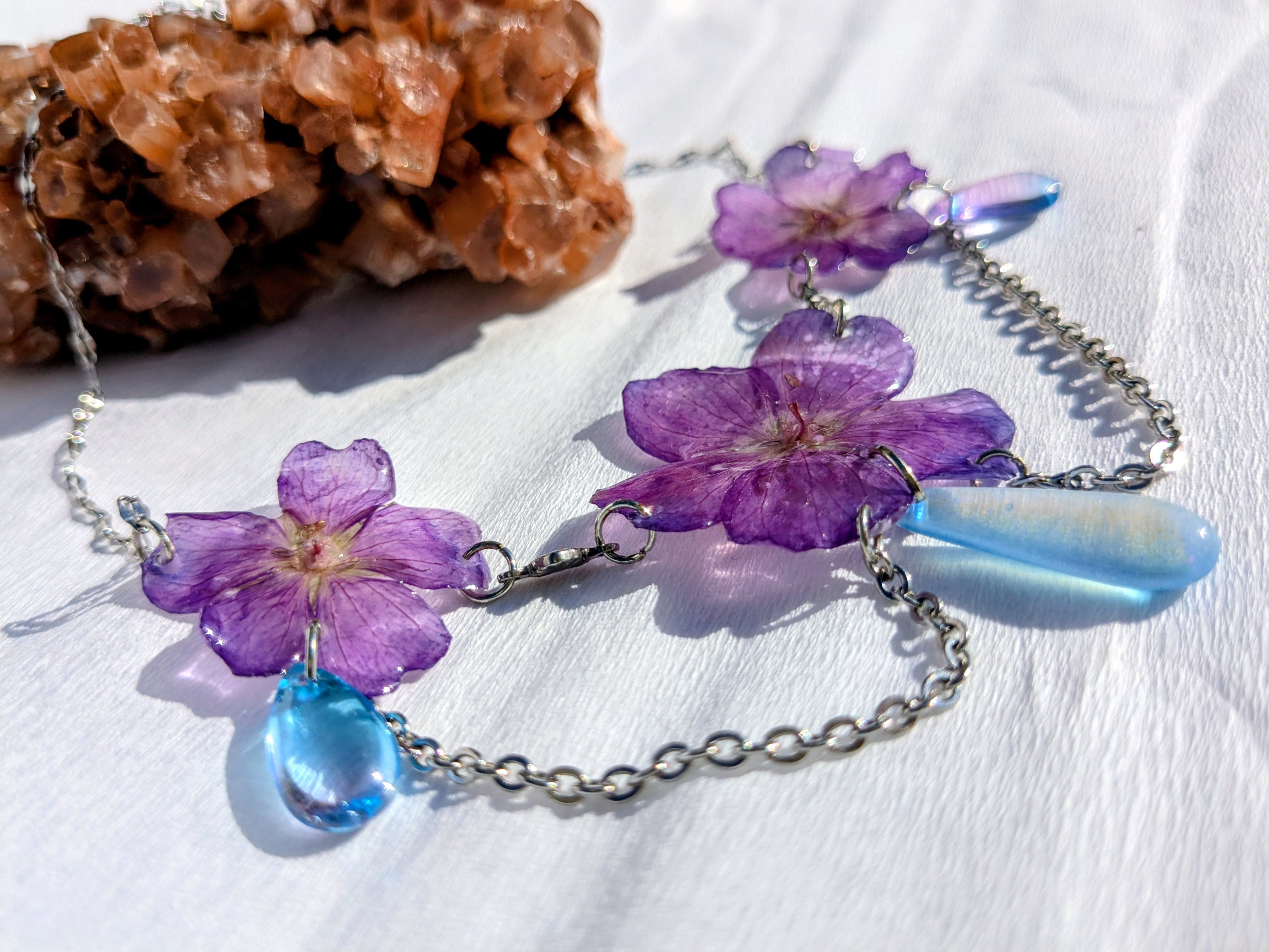 Collier Géranium Sanguin