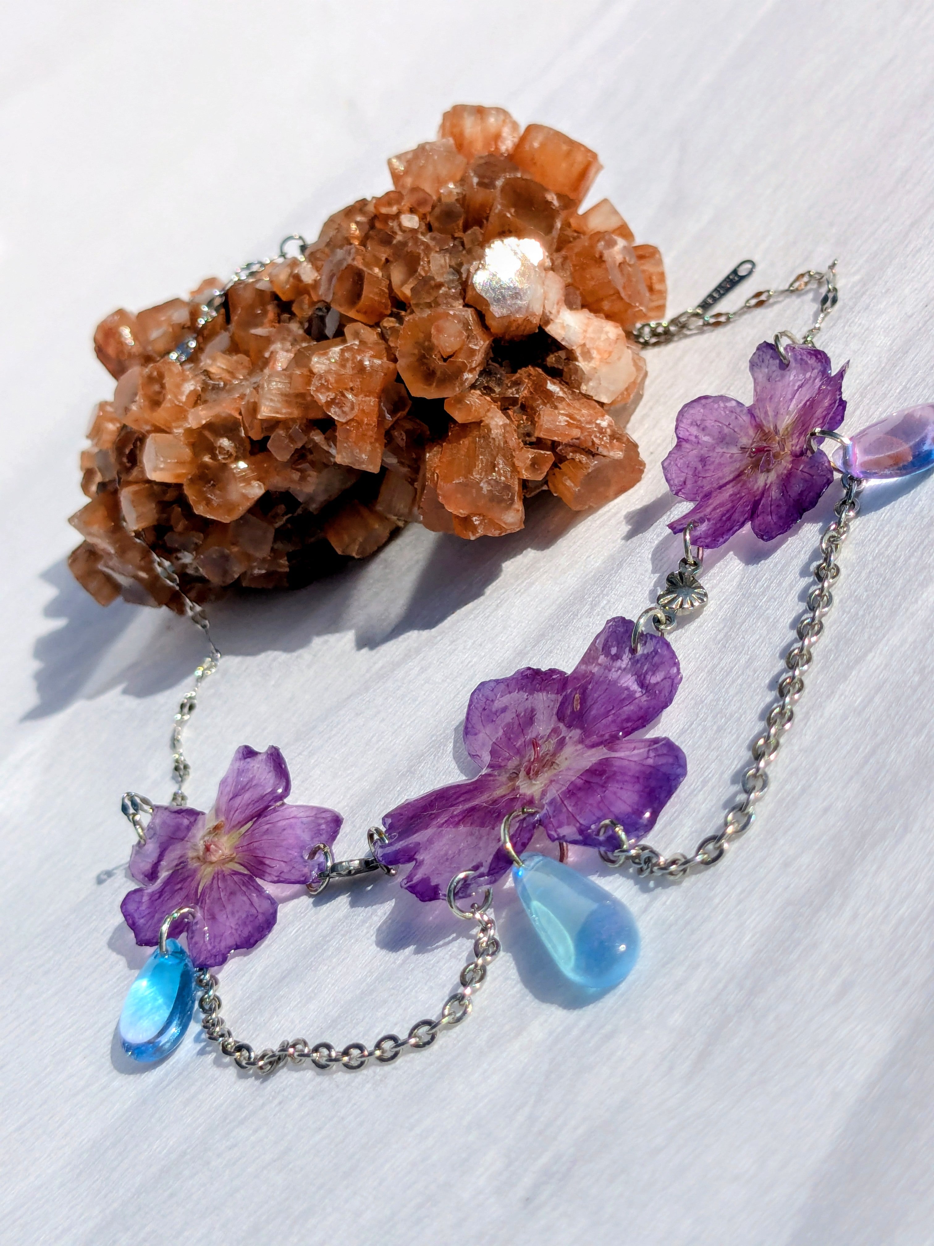 Collier Géranium Sanguin