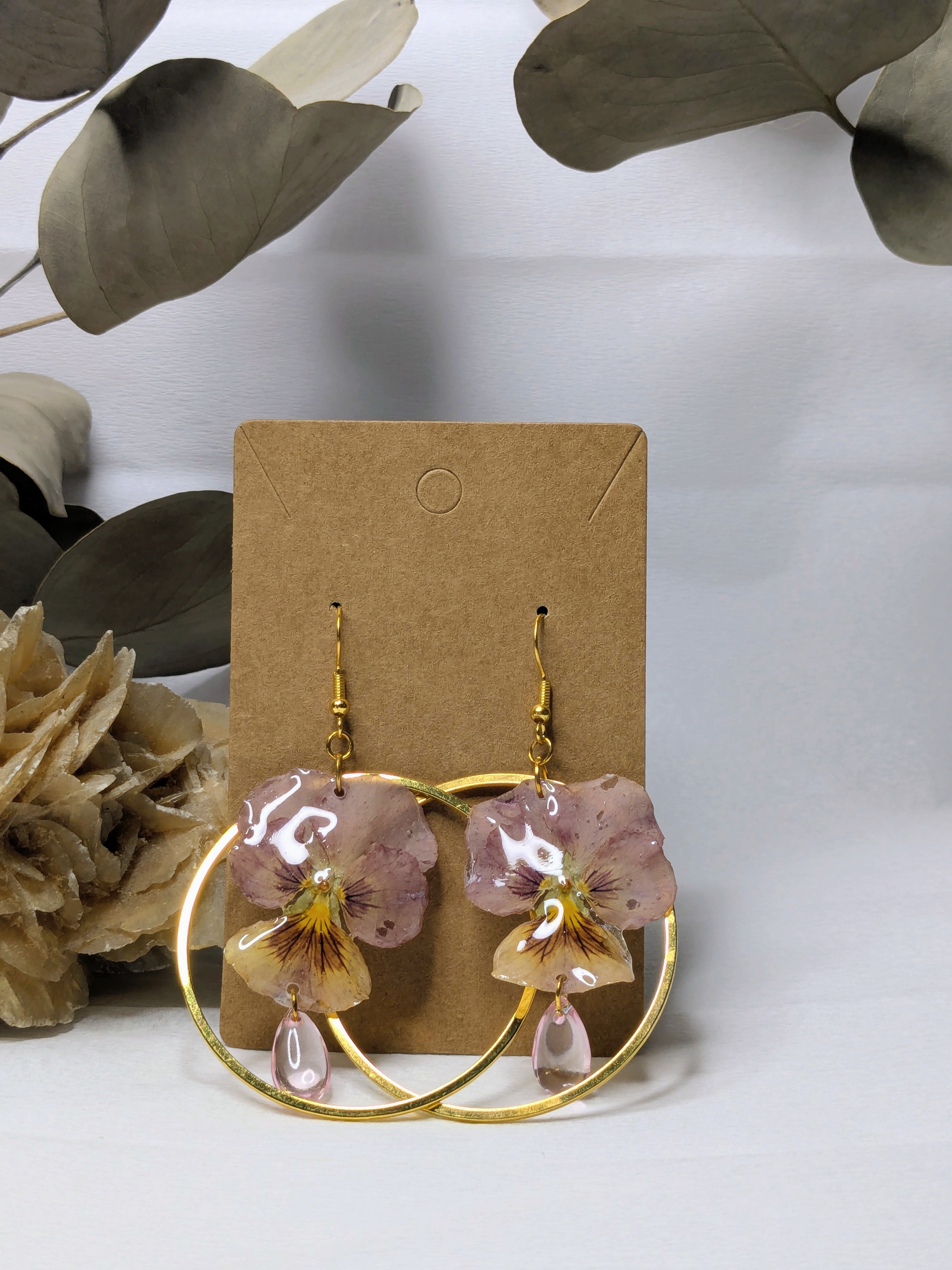 Boucles d'oreilles Lilith Pensées