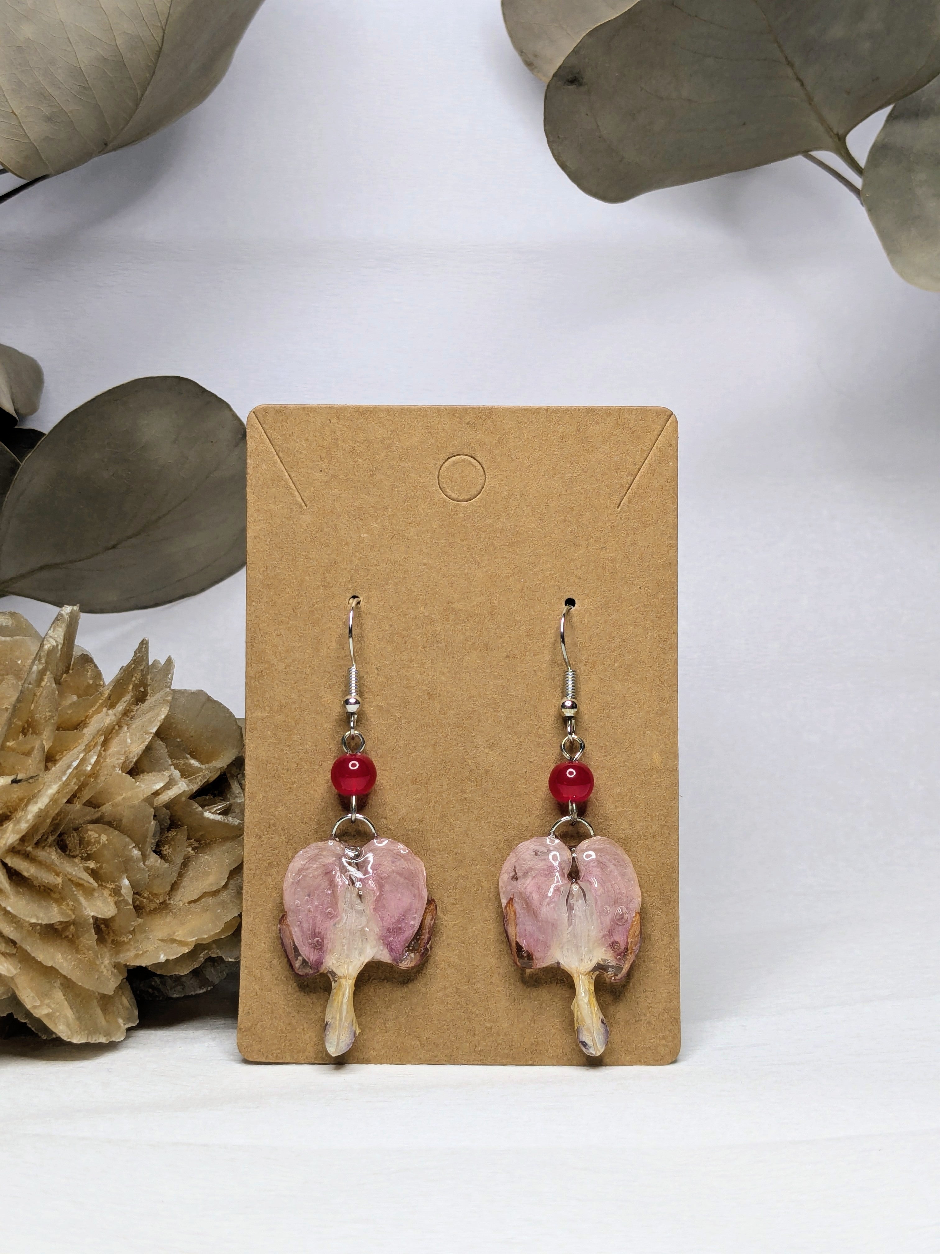 Boucles d'oreilles Ysée Cœurs de Marie