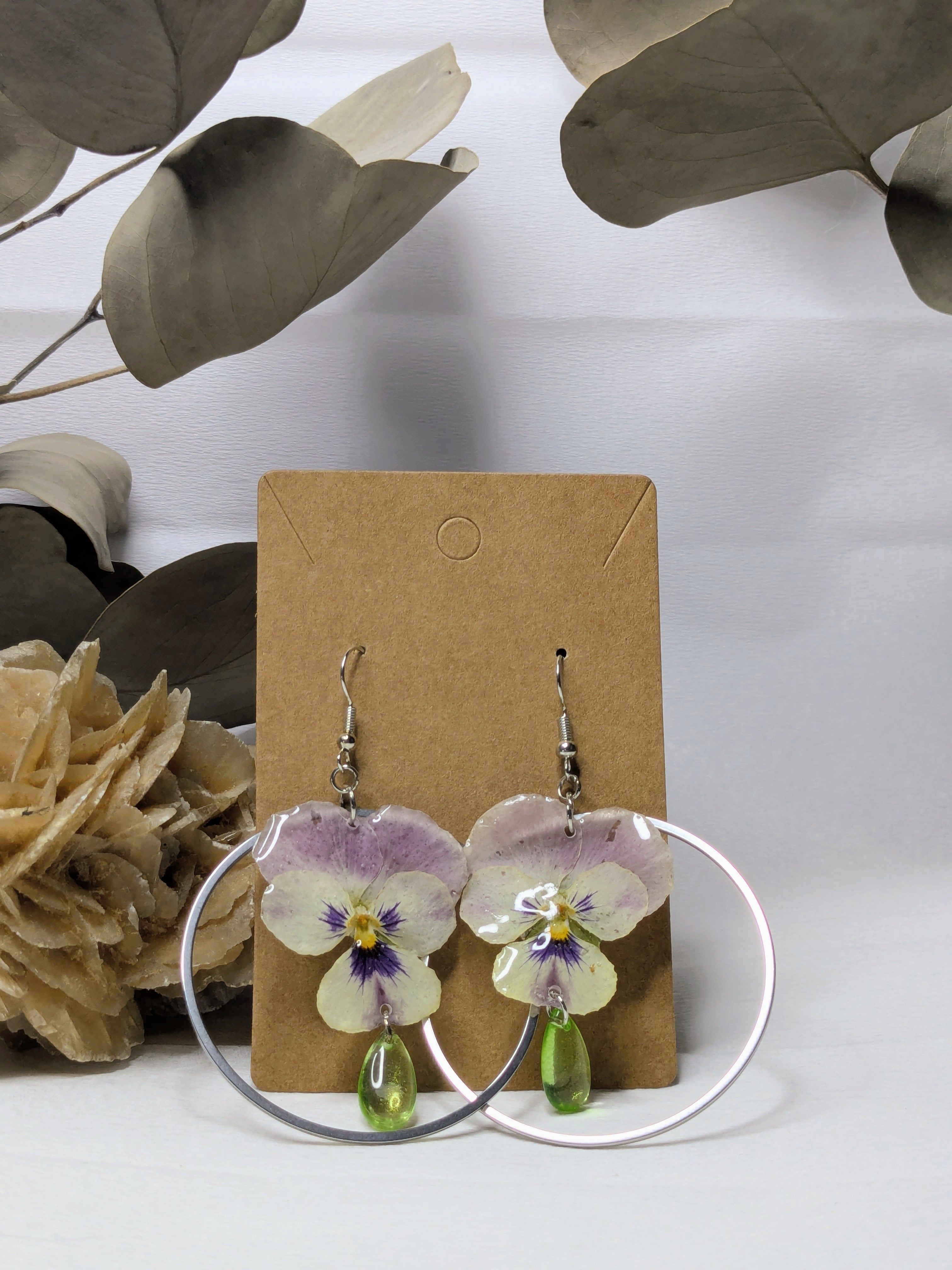 Boucles d'oreilles Lilith Pensées