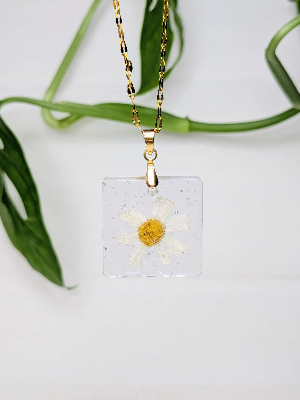 .Pendentif Camomille