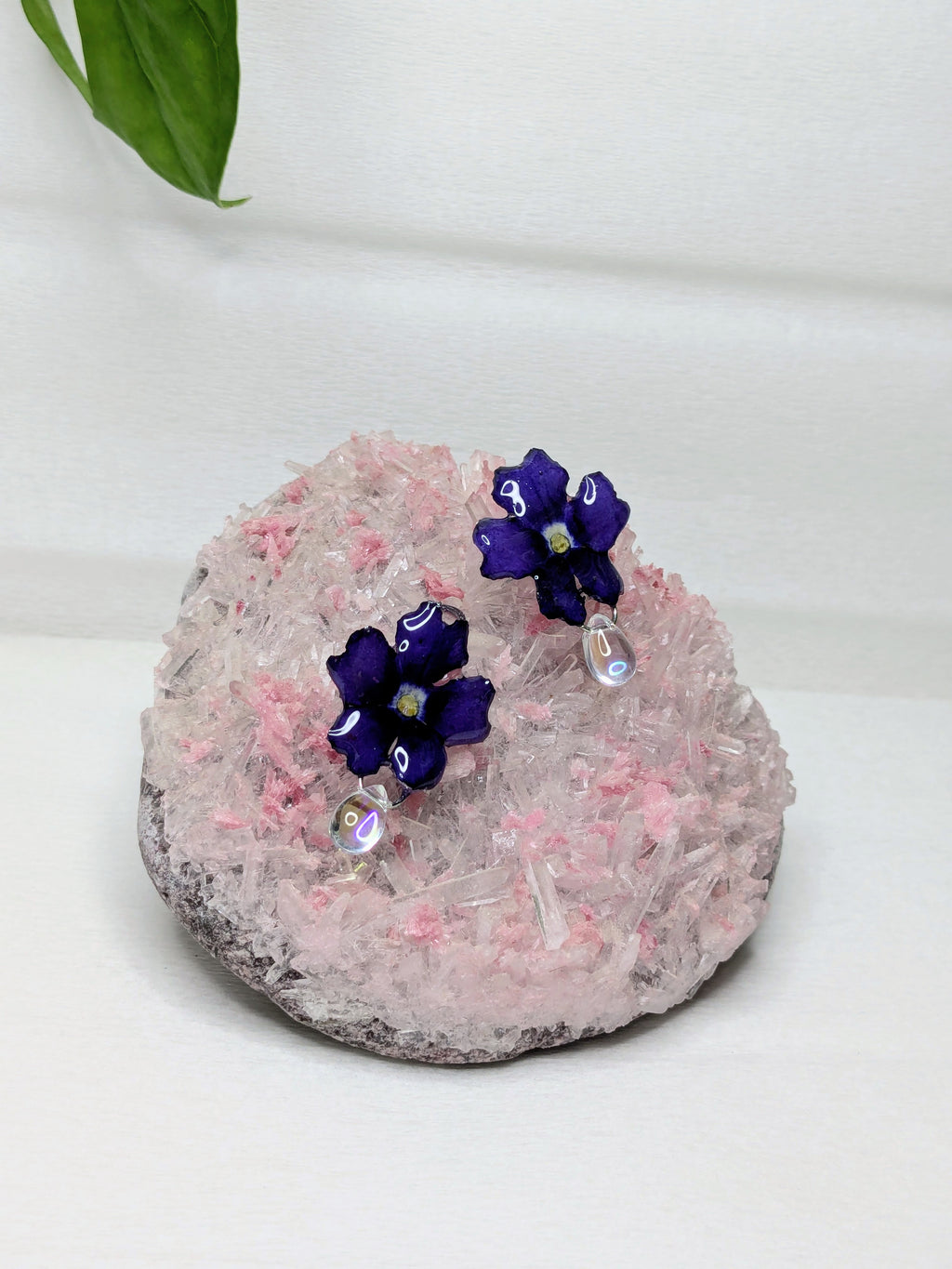 Boucles d'oreilles Verveines