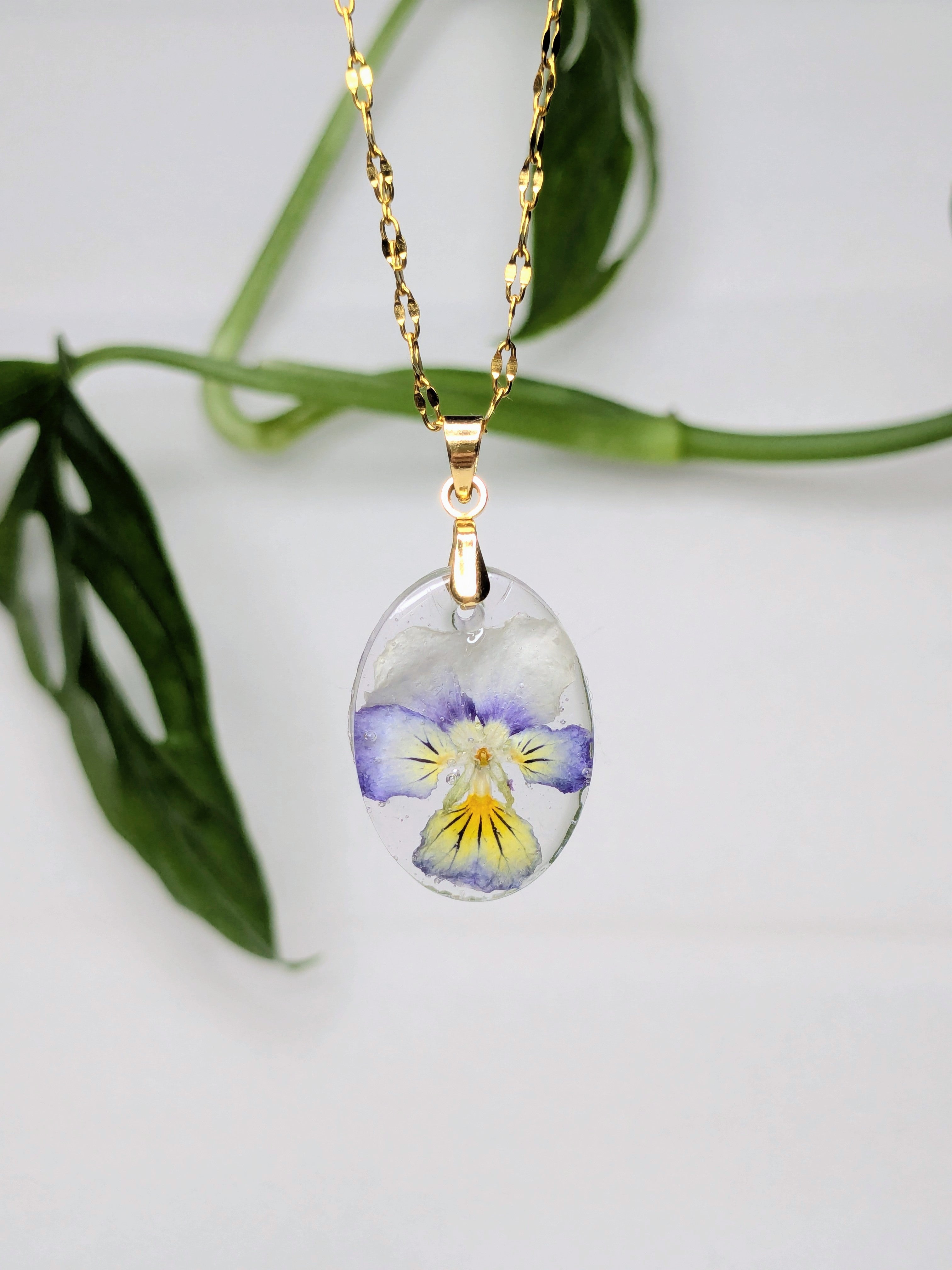 Pendentif Pensée