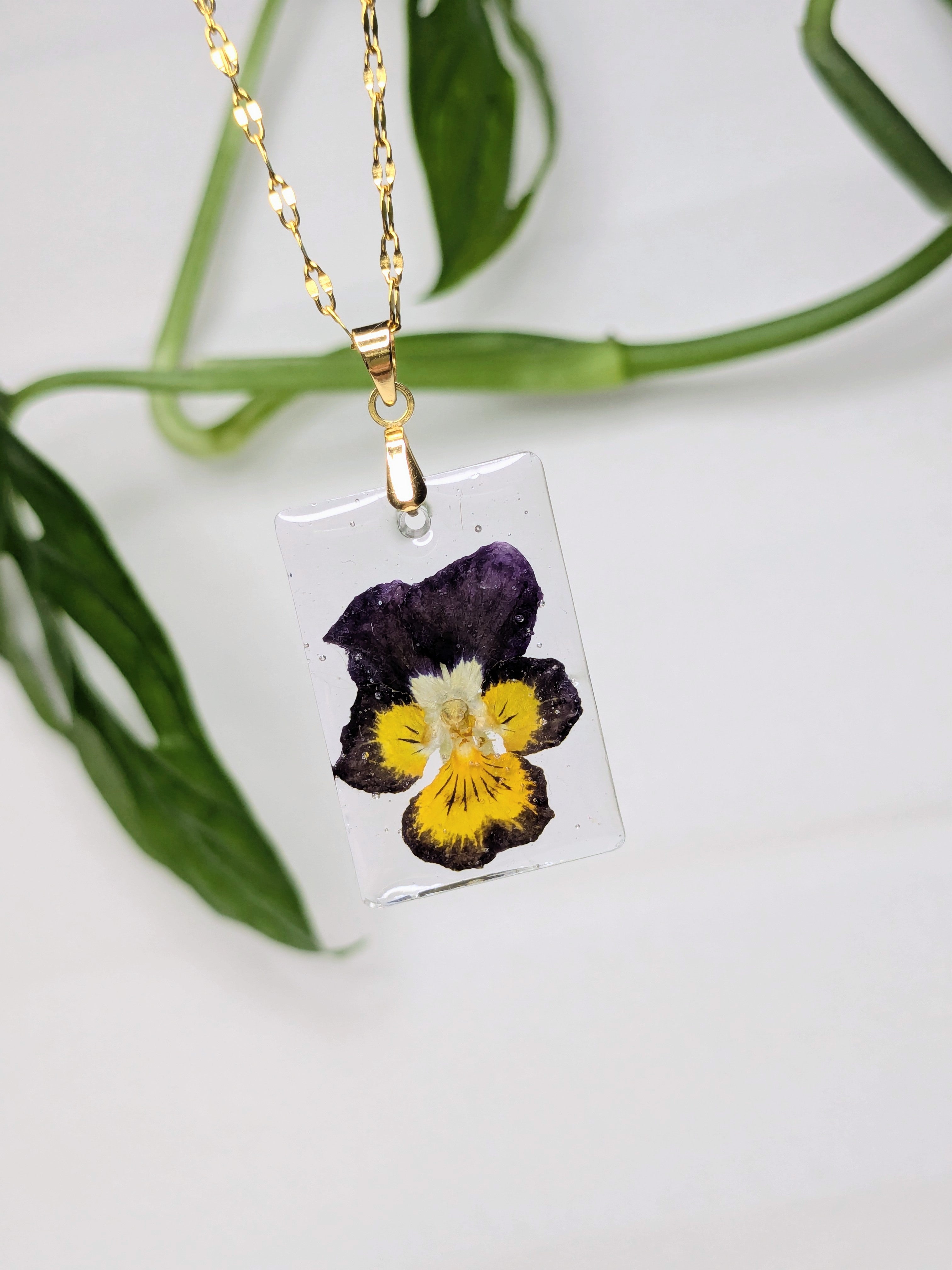 Pendentif Pensée