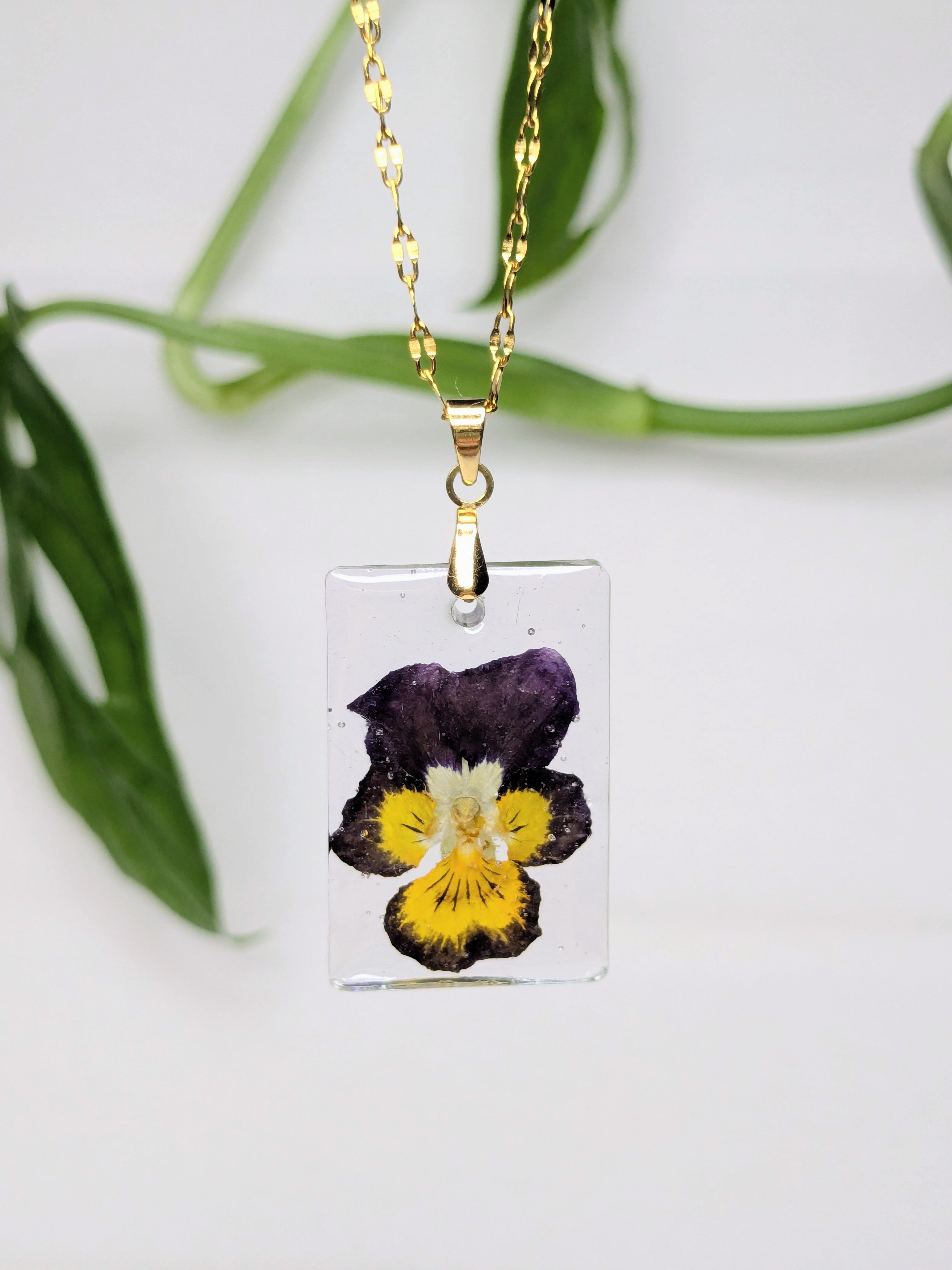 Pendentif Pensée