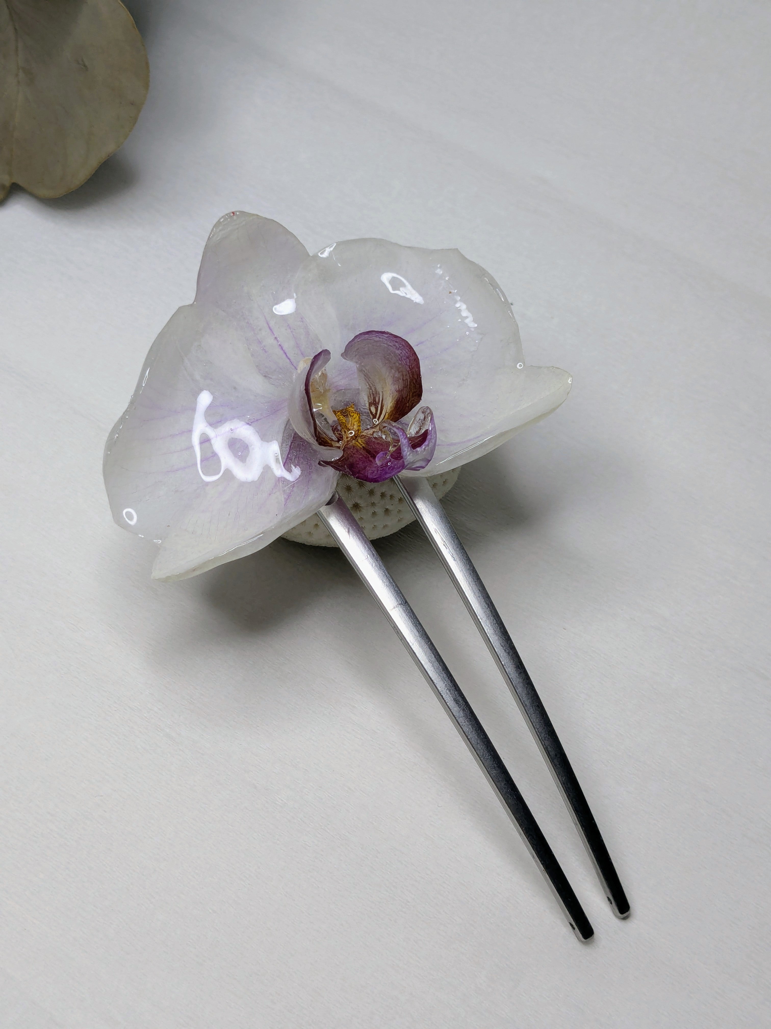 Pique à cheveux Orchidée