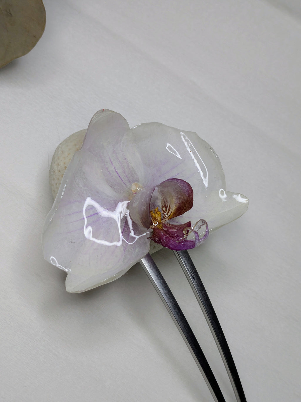 Pique à cheveux Orchidée