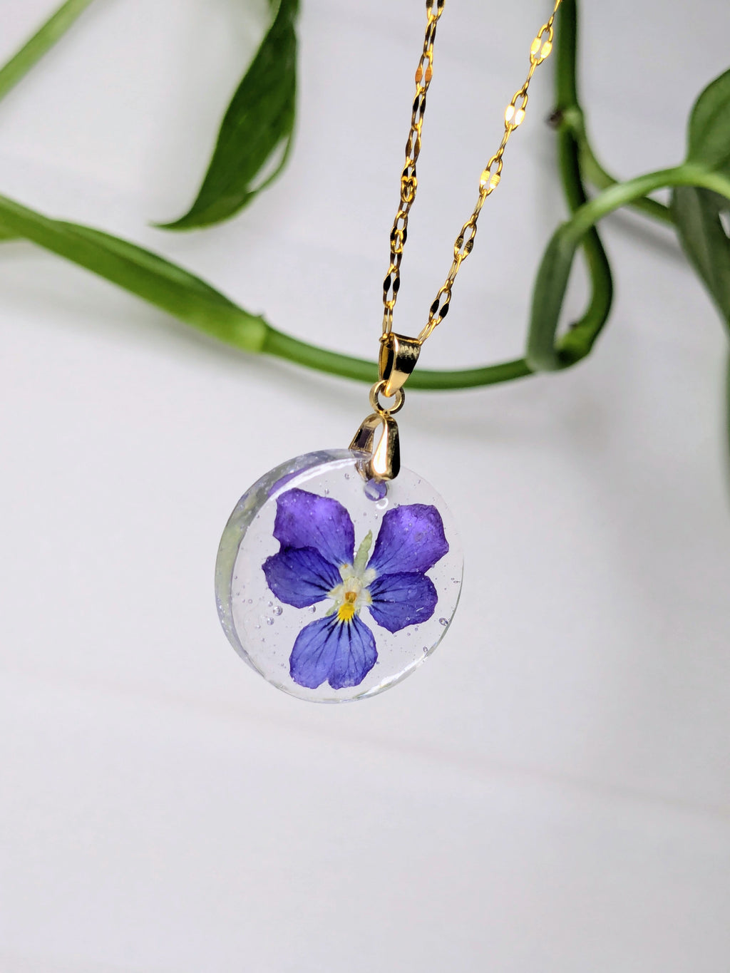 Pendentif Pensée