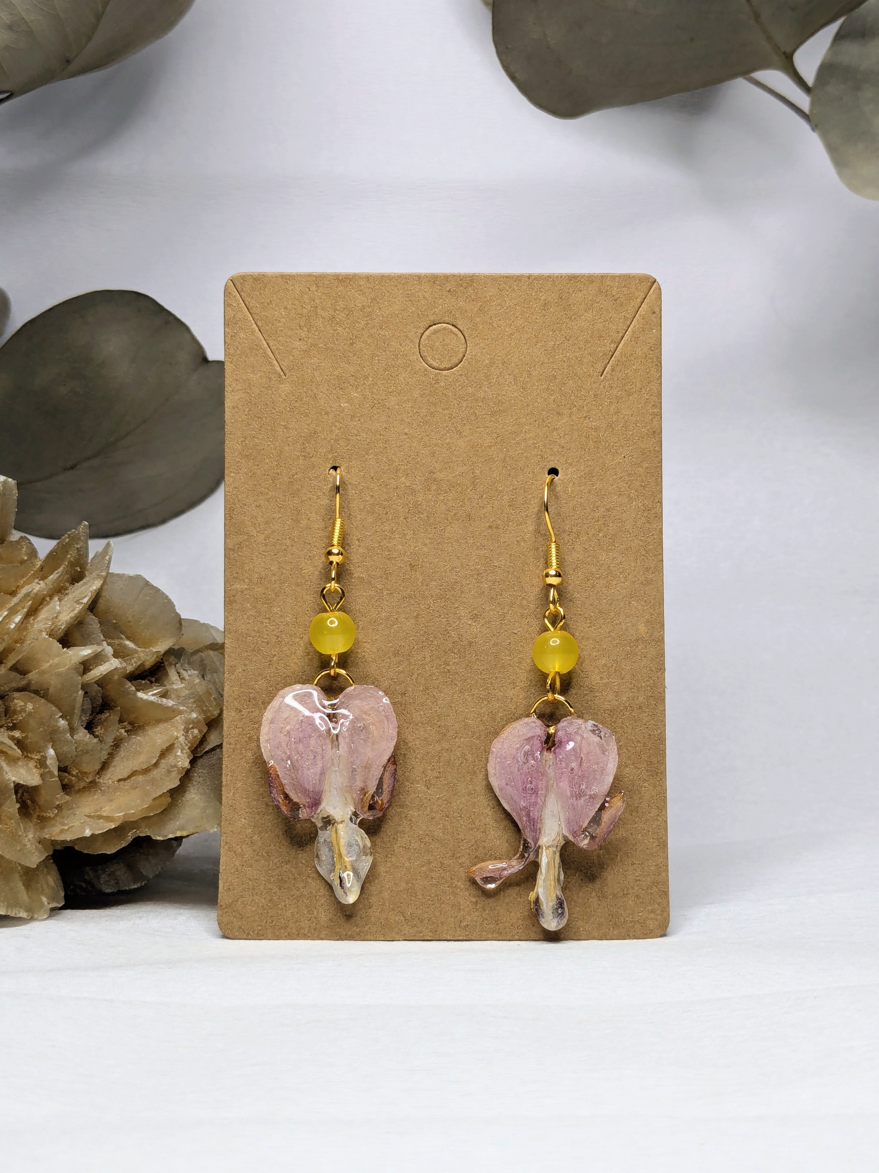 Boucles d'oreilles Ysée Cœurs de Marie
