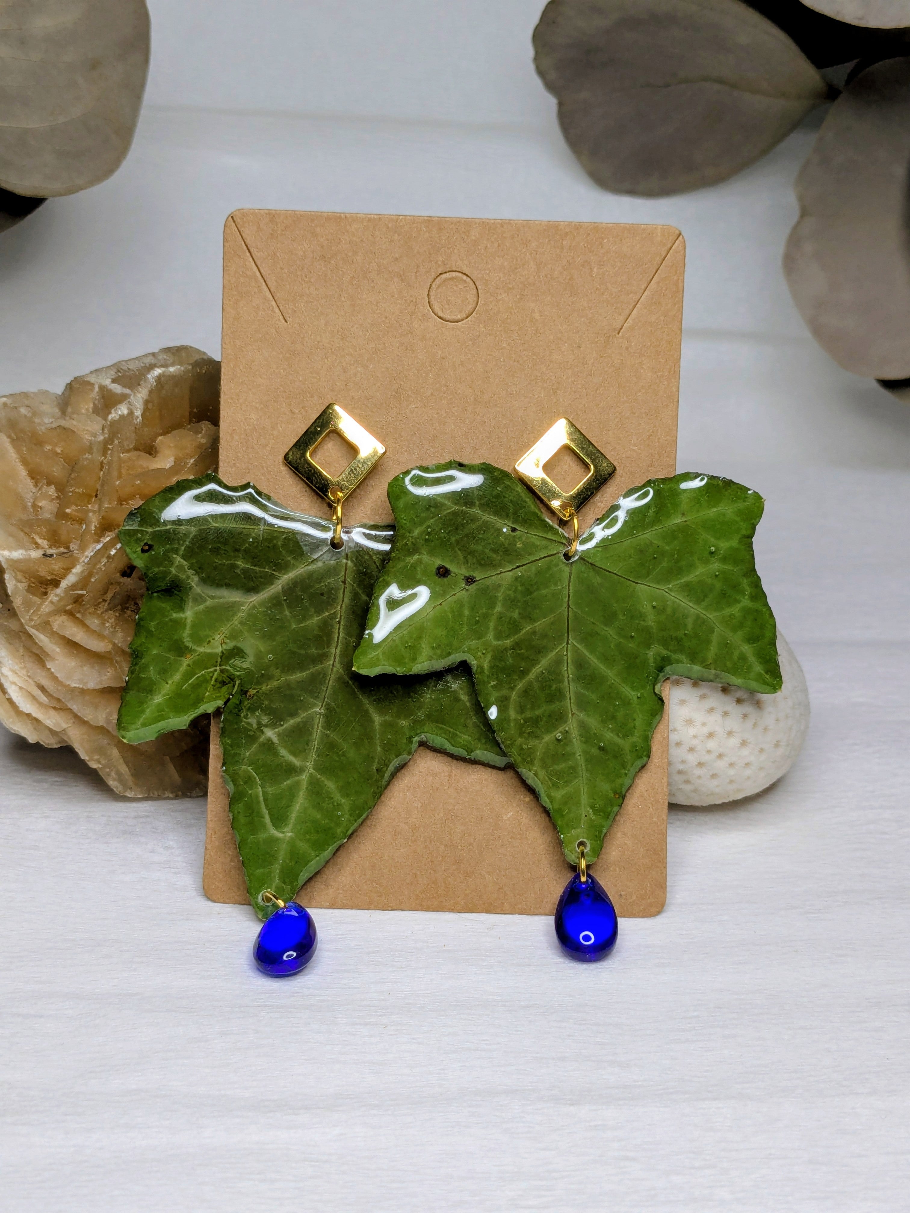 Boucles d'oreilles Sylva Lierre