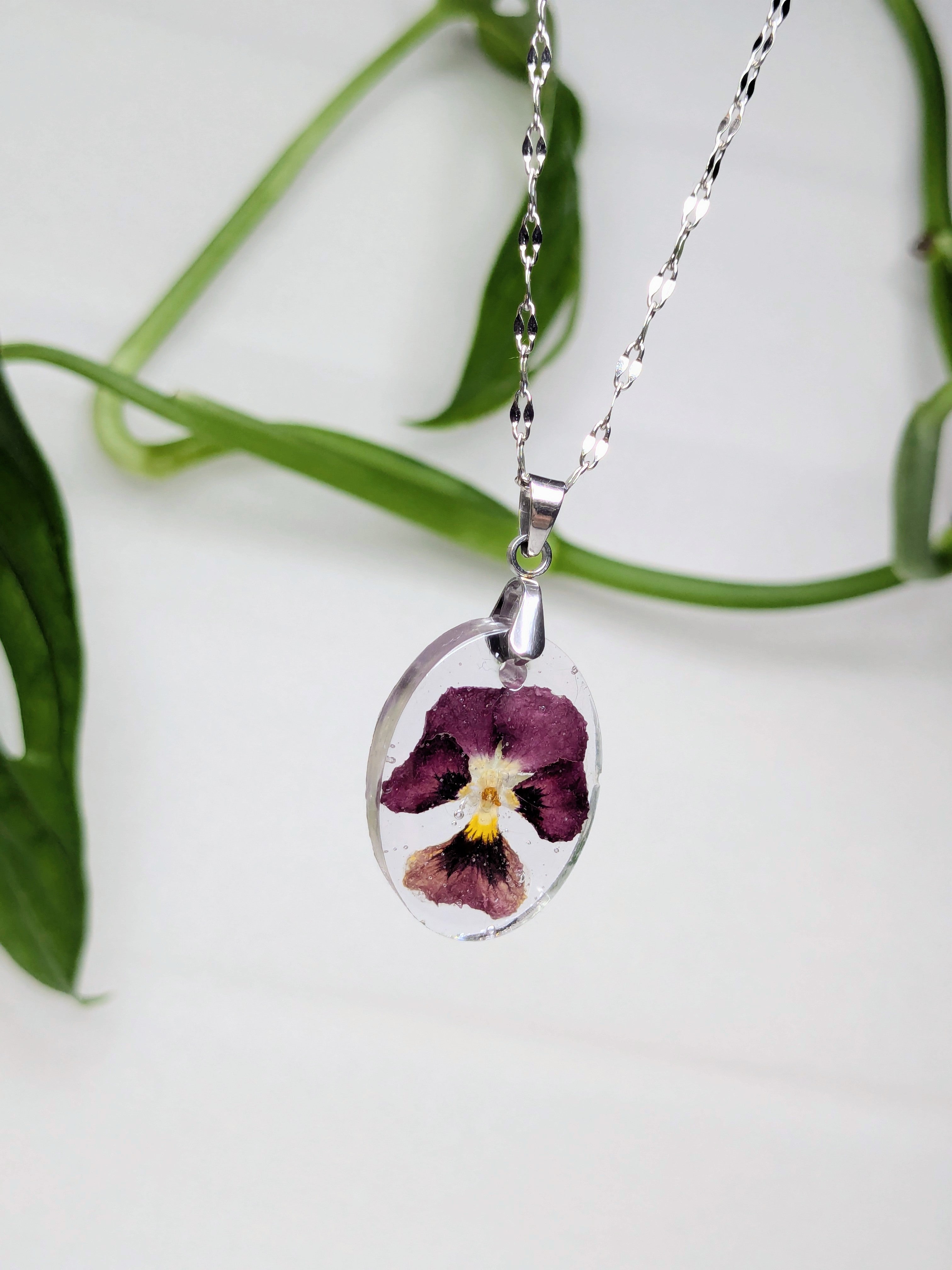 Pendentif Pensée