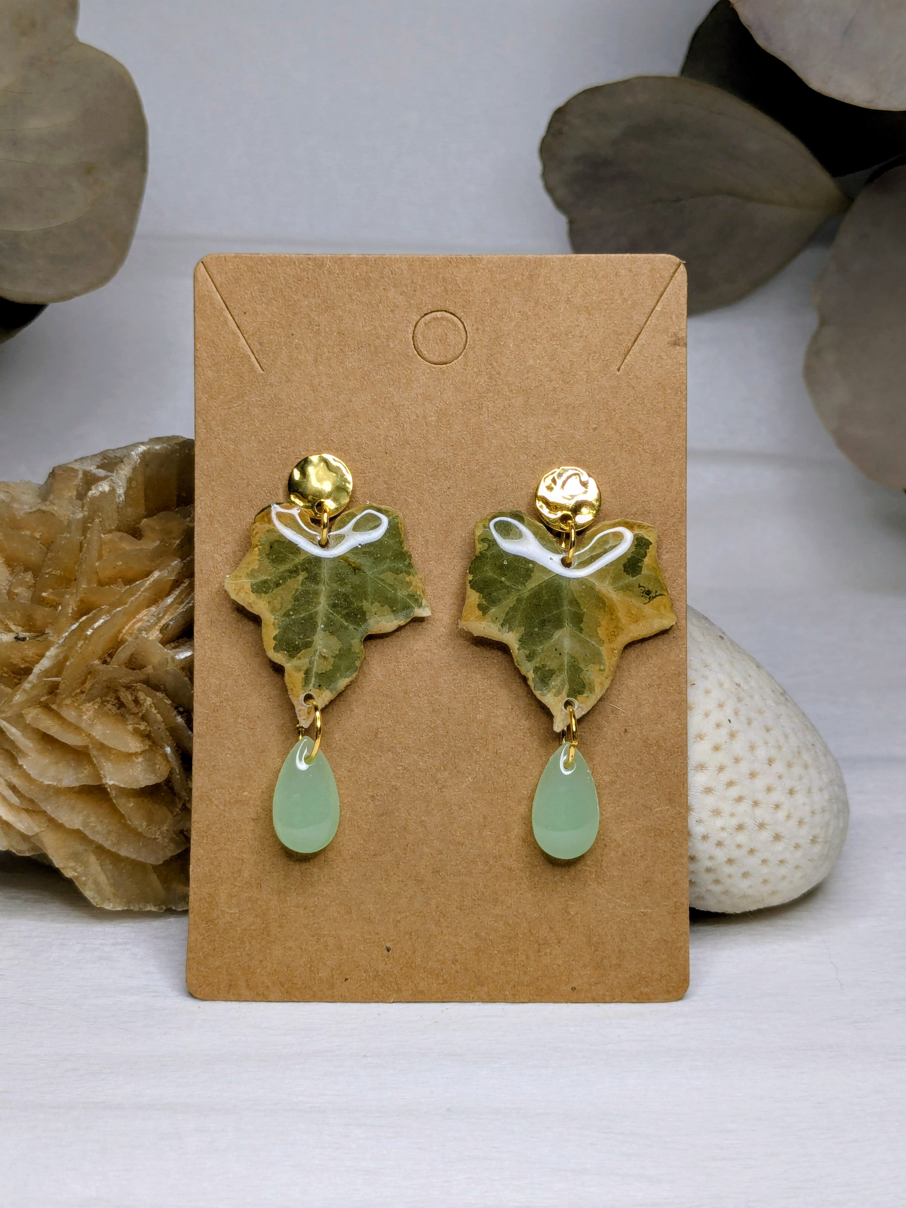 Boucles d'oreilles Selene Lierre