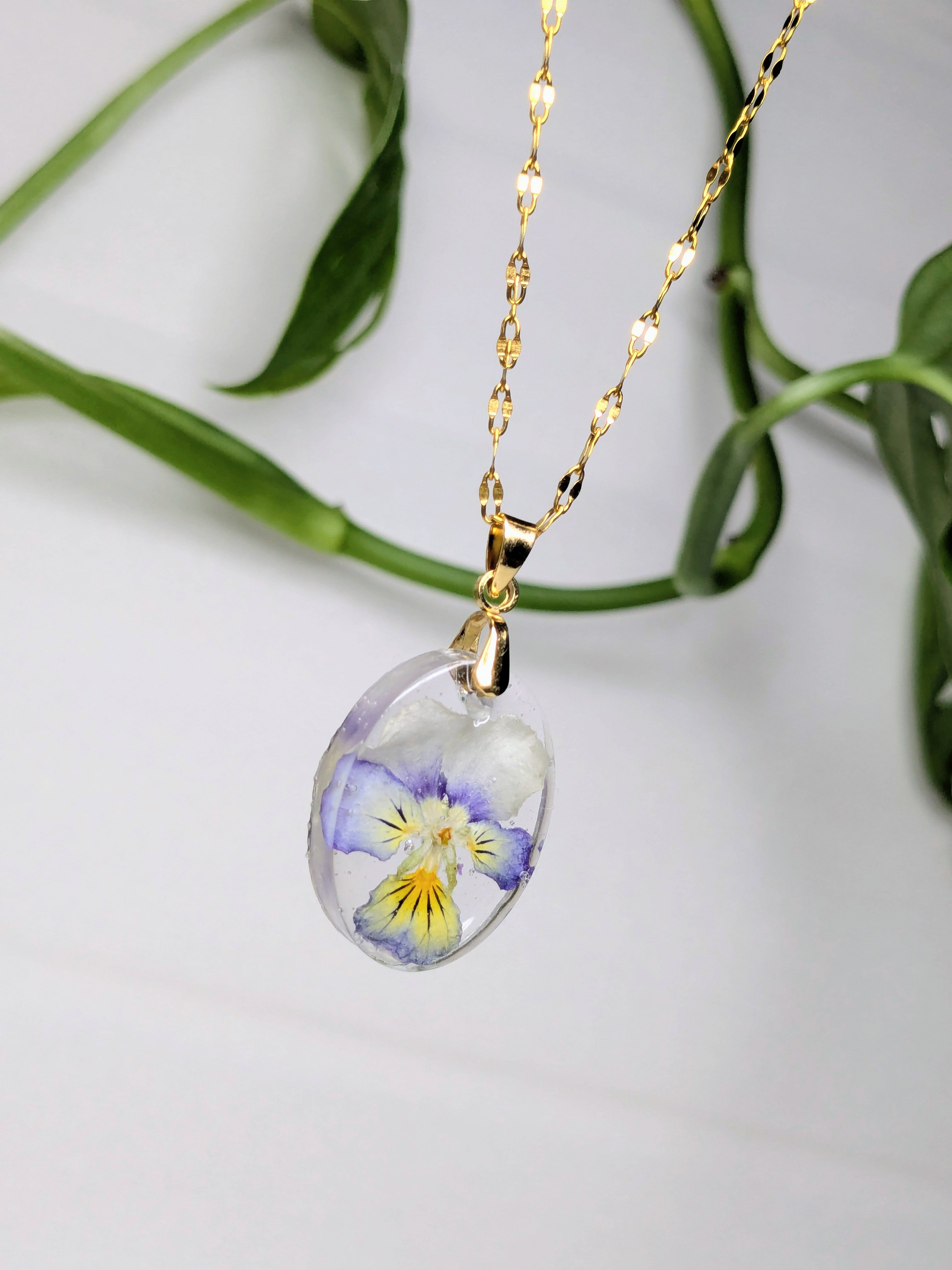 Pendentif Pensée