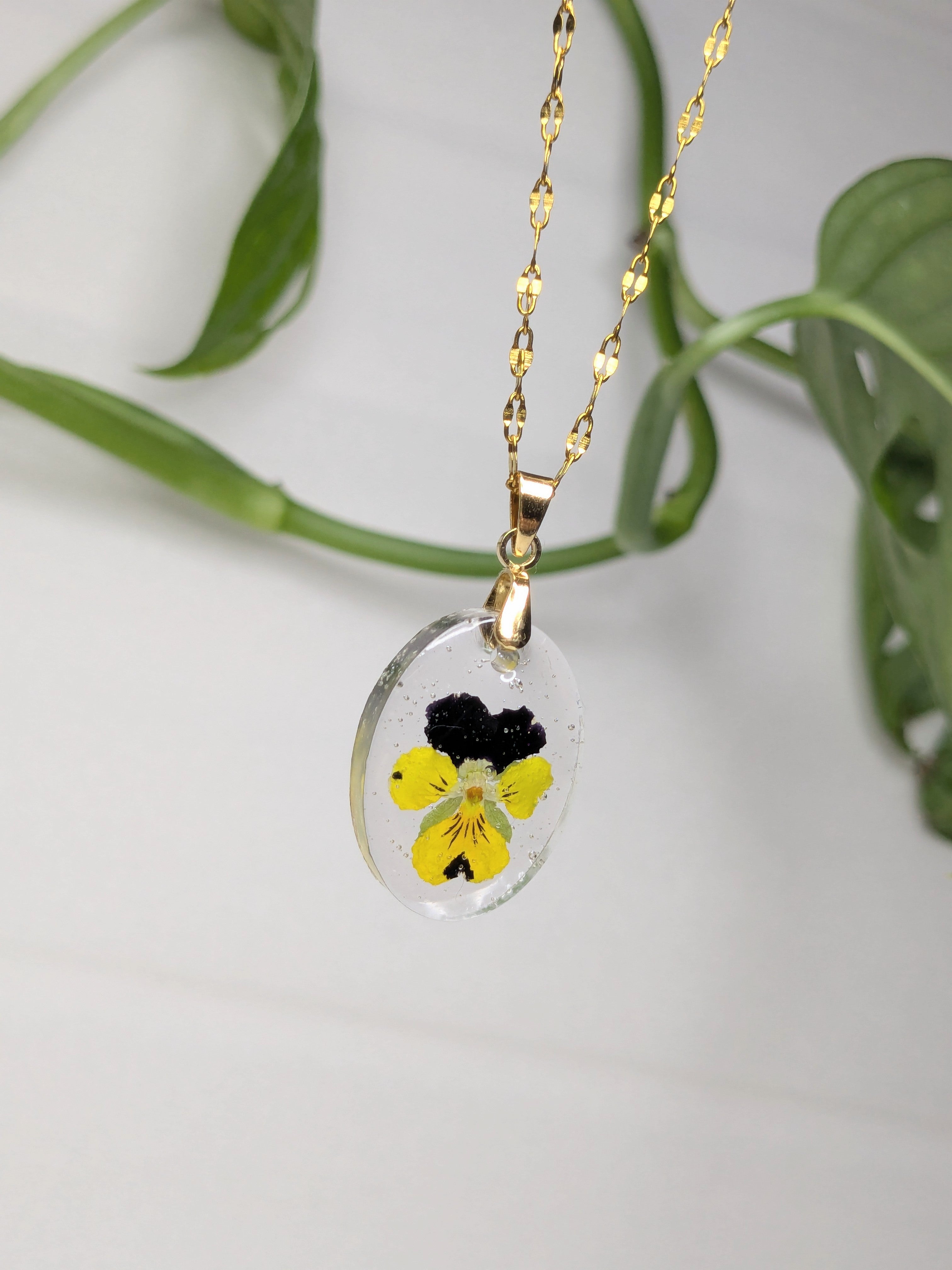 Pendentif Pensée