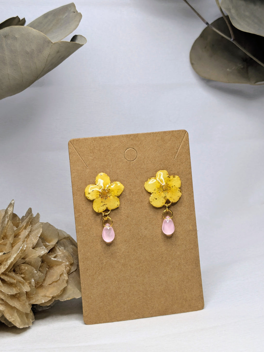 Boucles d'oreilles Potentilles