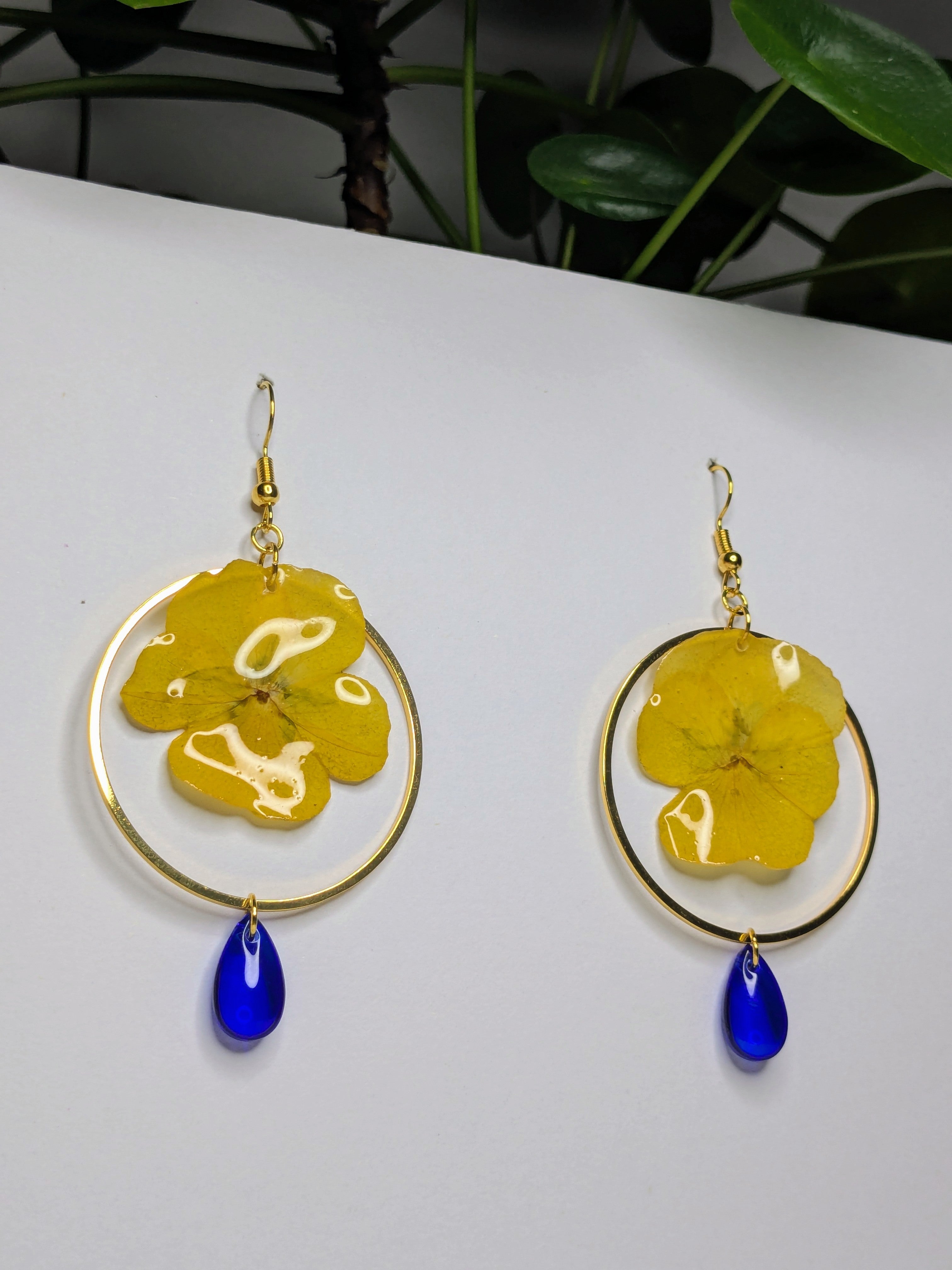 Boucles d'oreilles Lilith Pensées
